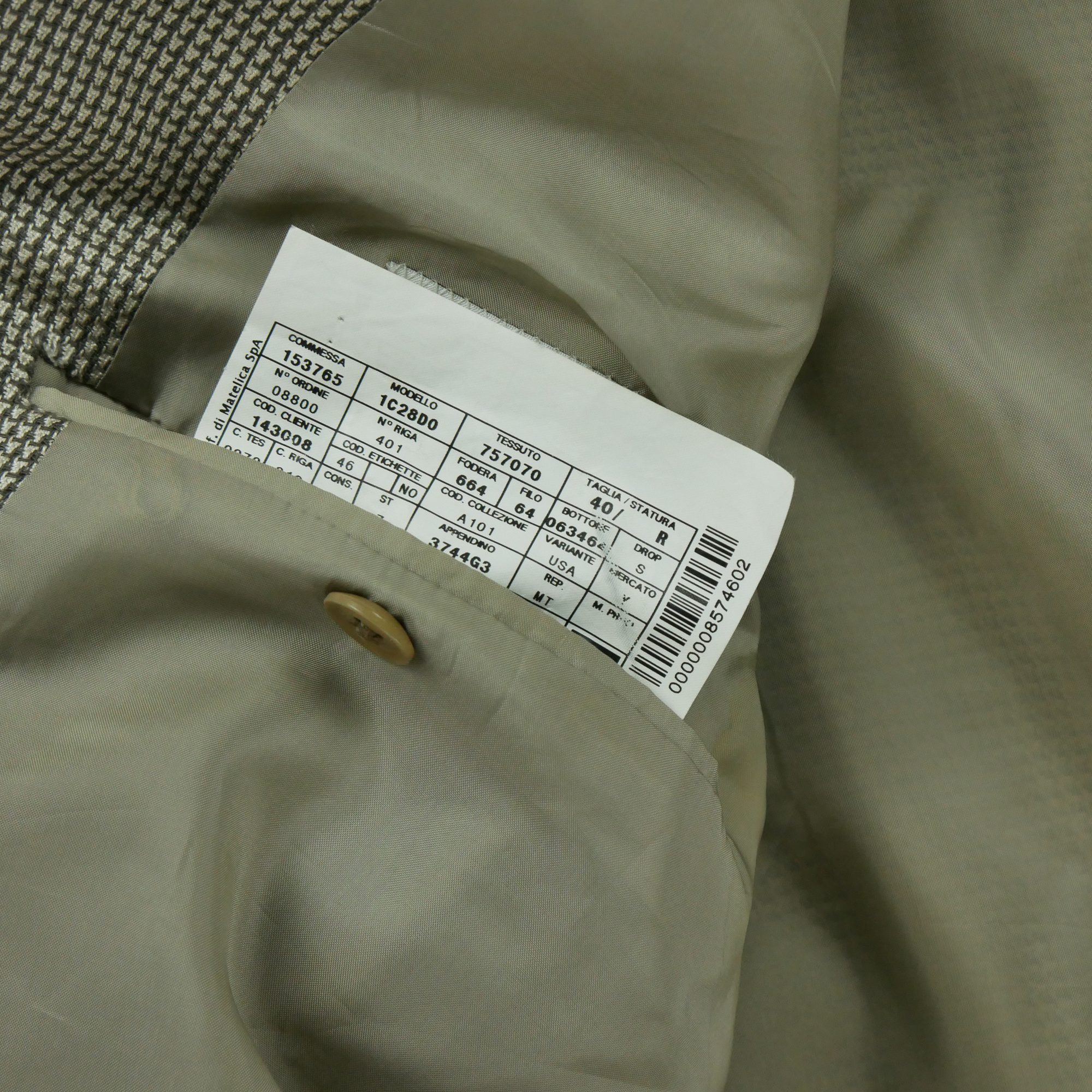 Veste Homme  Made in Italy Beige 9