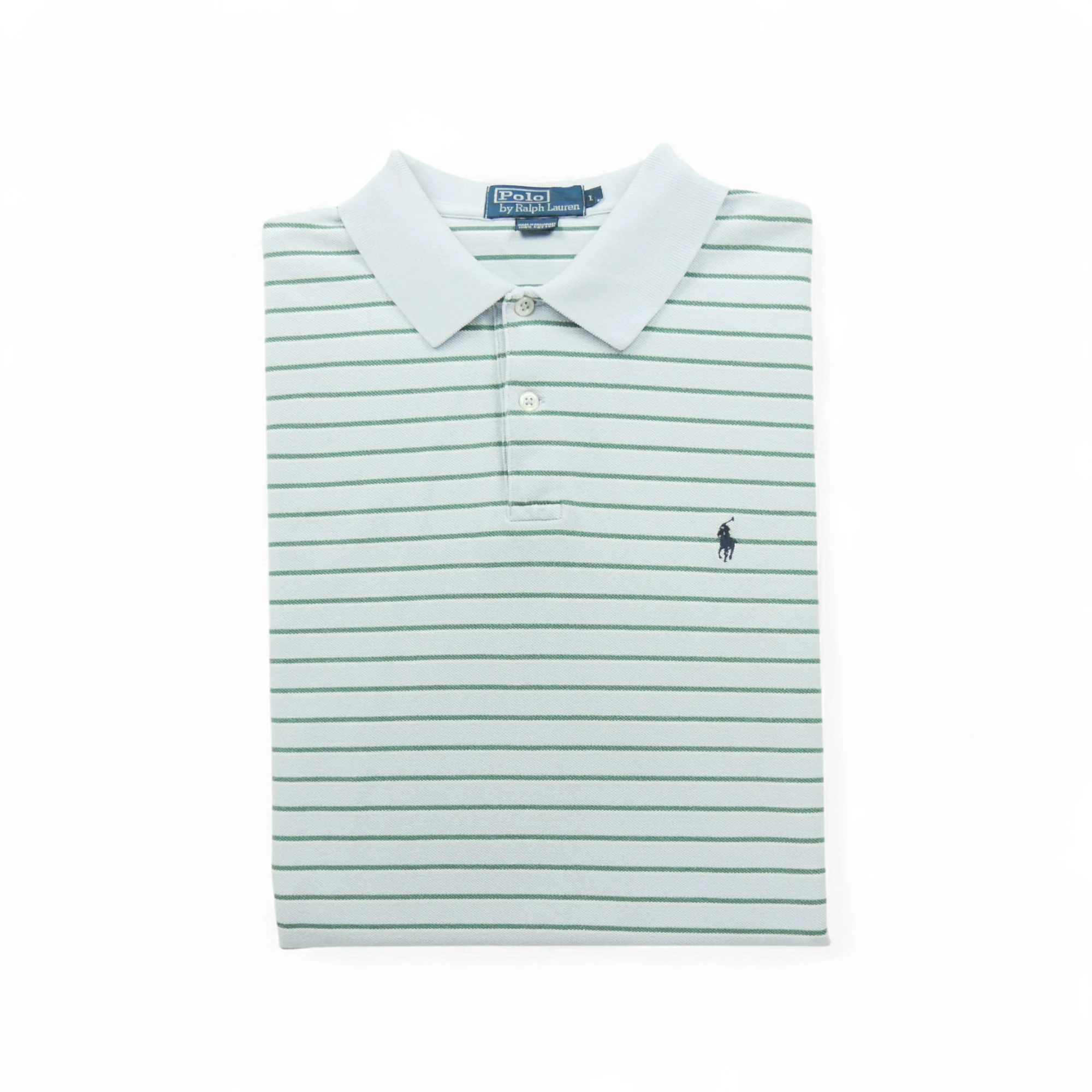 Polo manches courtes Homme Bleu clair - Bon état
