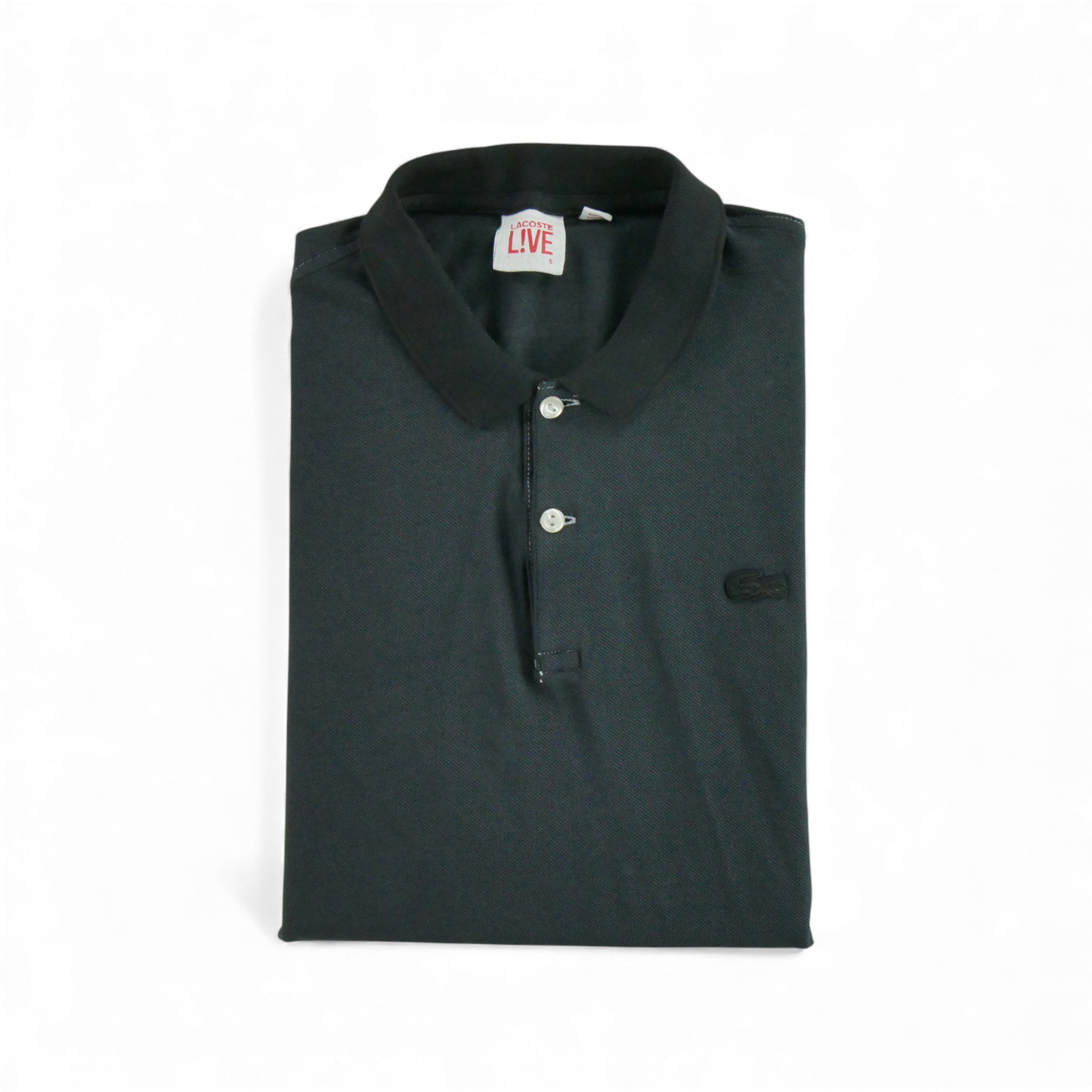 Polo manches courtes Homme Noir - Bon état