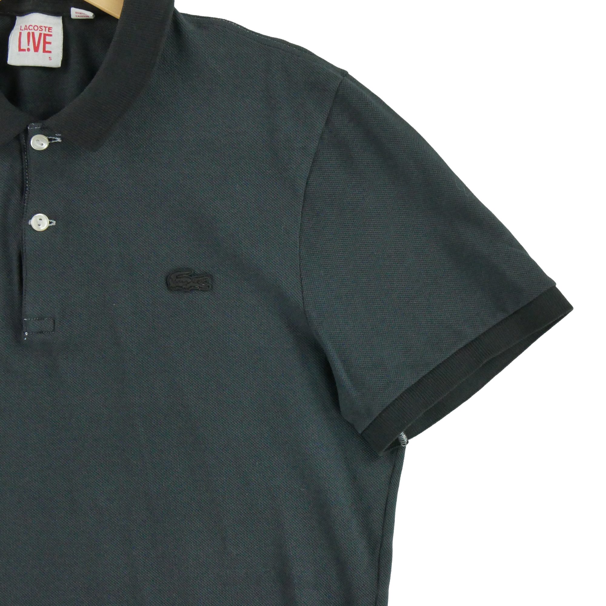 Polo manches courtes Homme  Noir 4