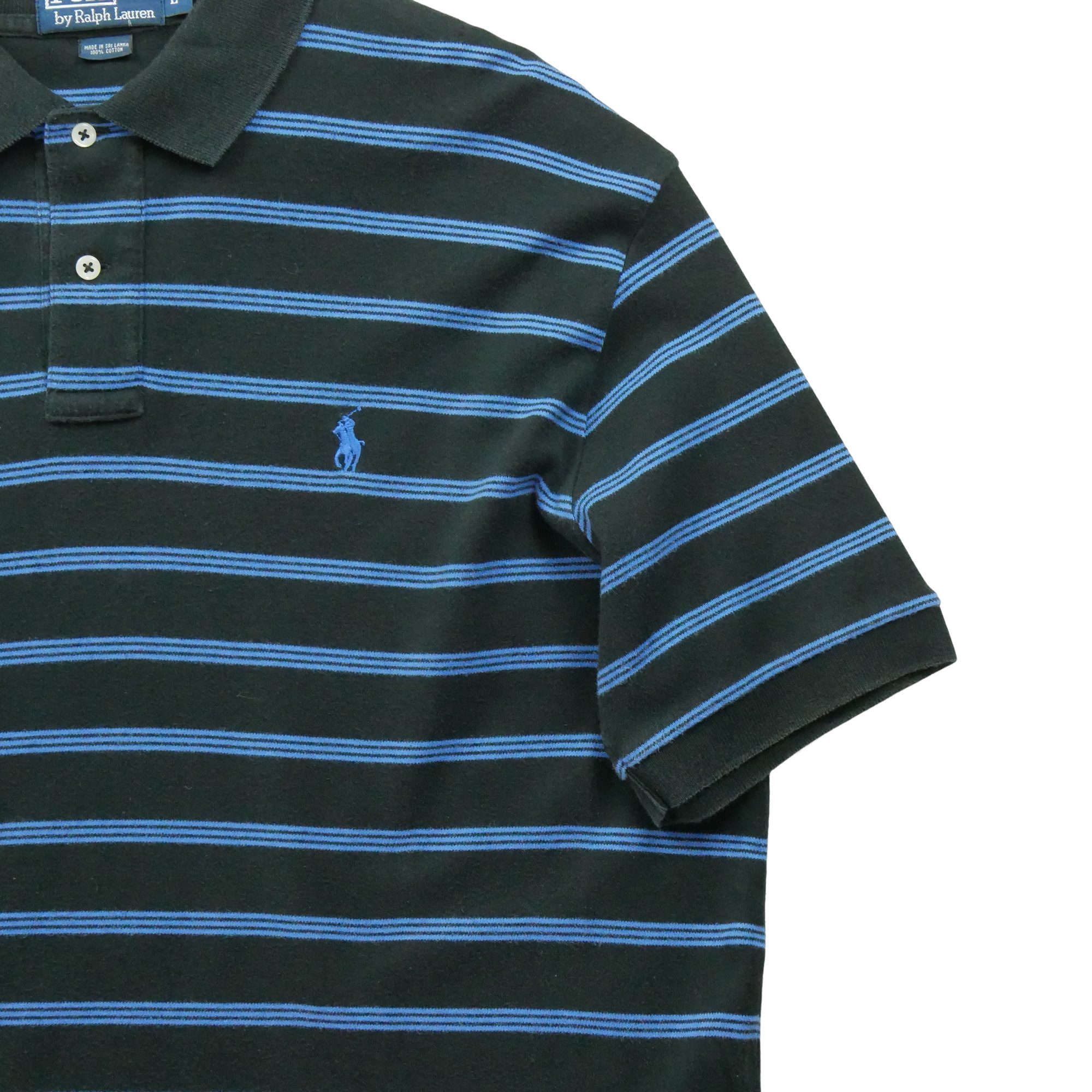 Polo manches courtes Homme  Noir 4