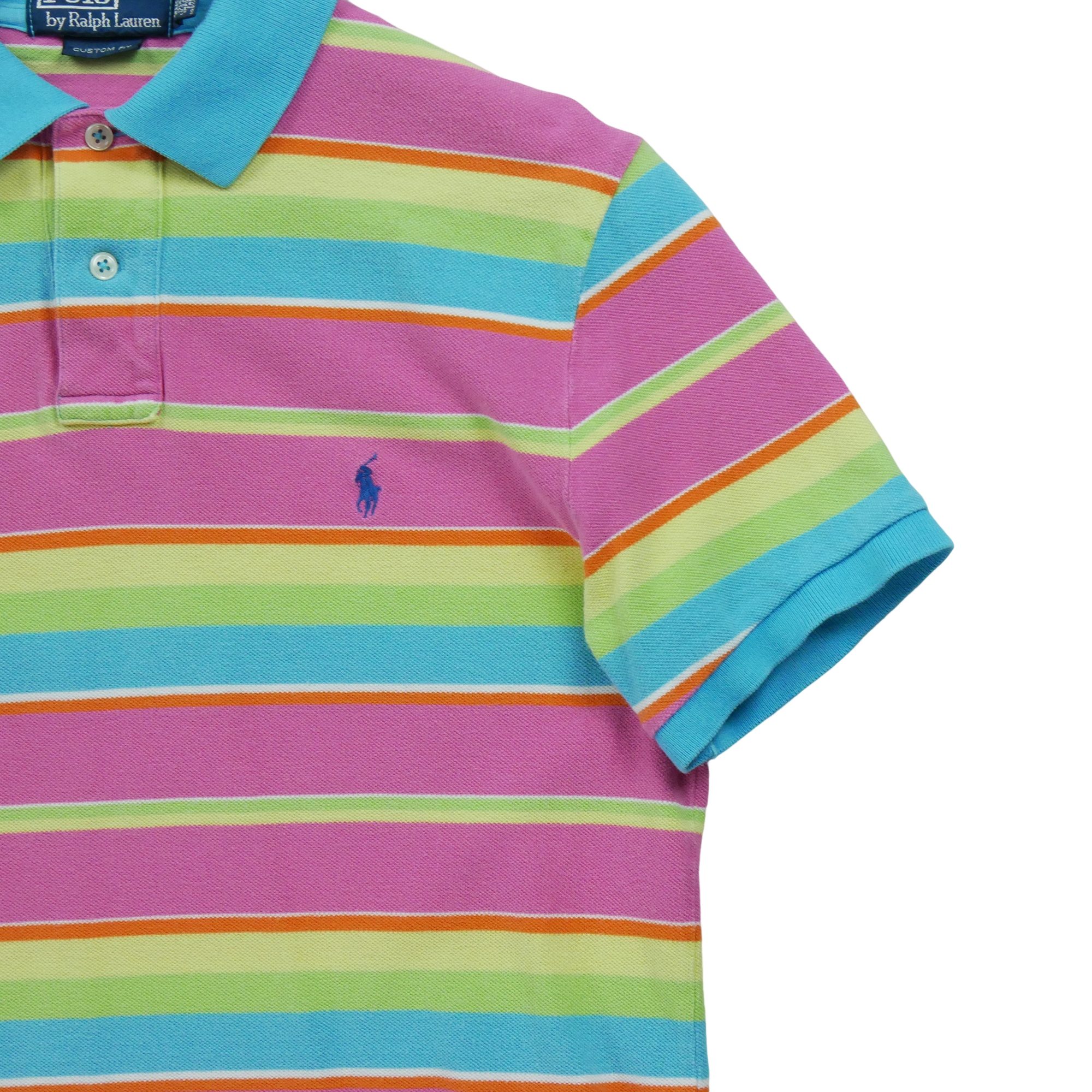 Polo manches courtes Homme  Rose 4