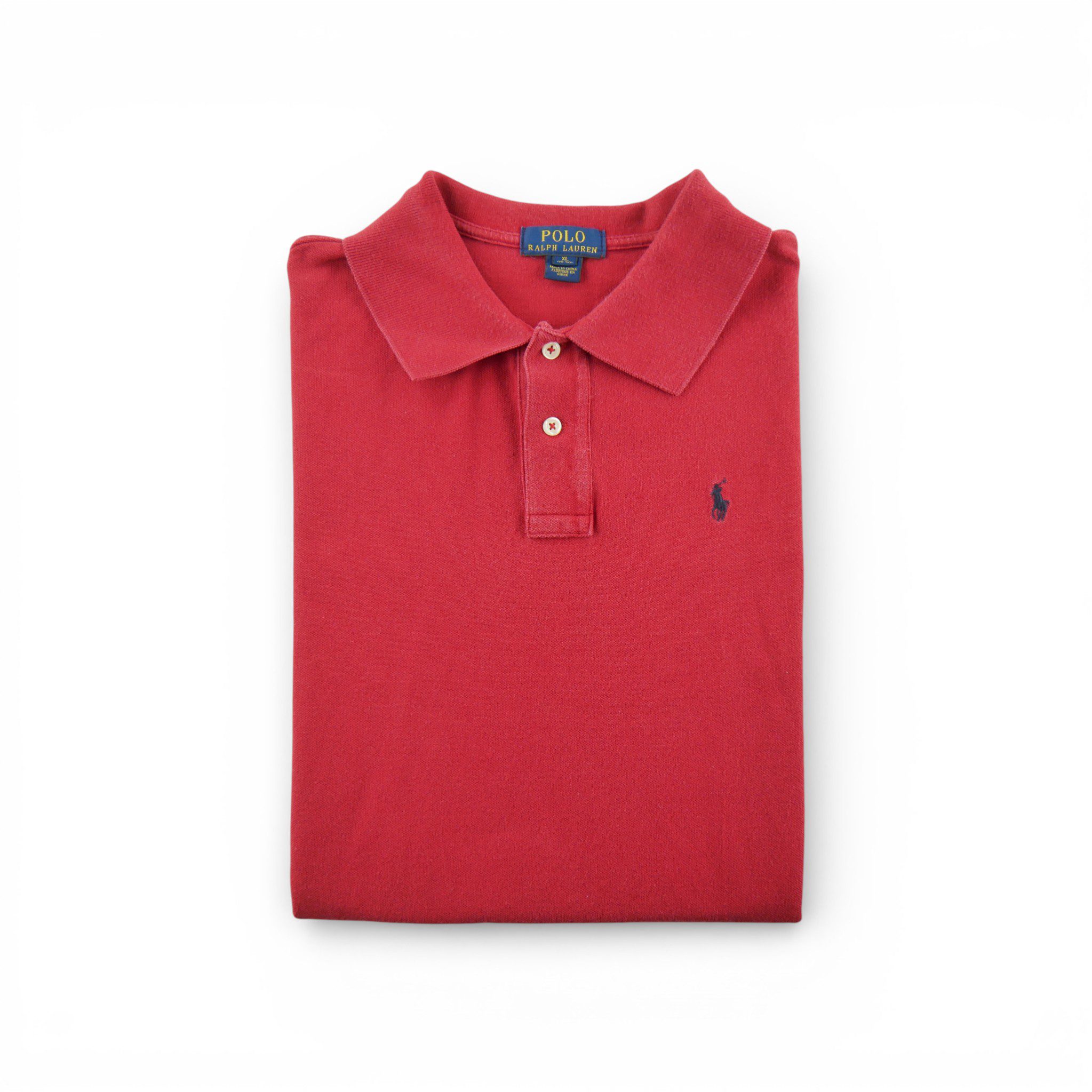 Polo manches courtes Homme  Rouge - Bon état