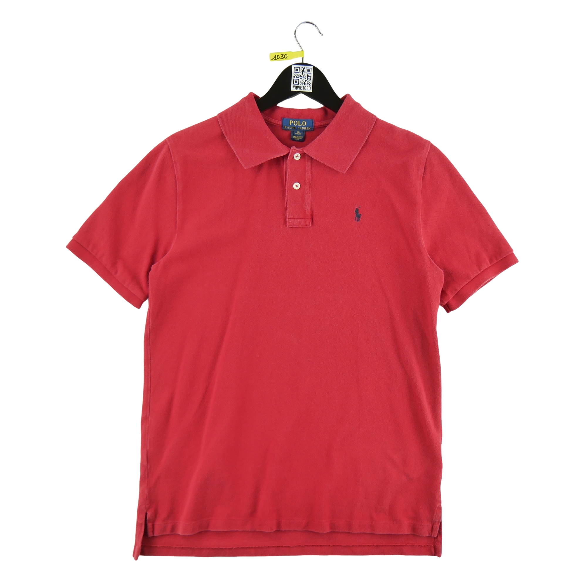 Polo manches courtes Homme  Rouge 2