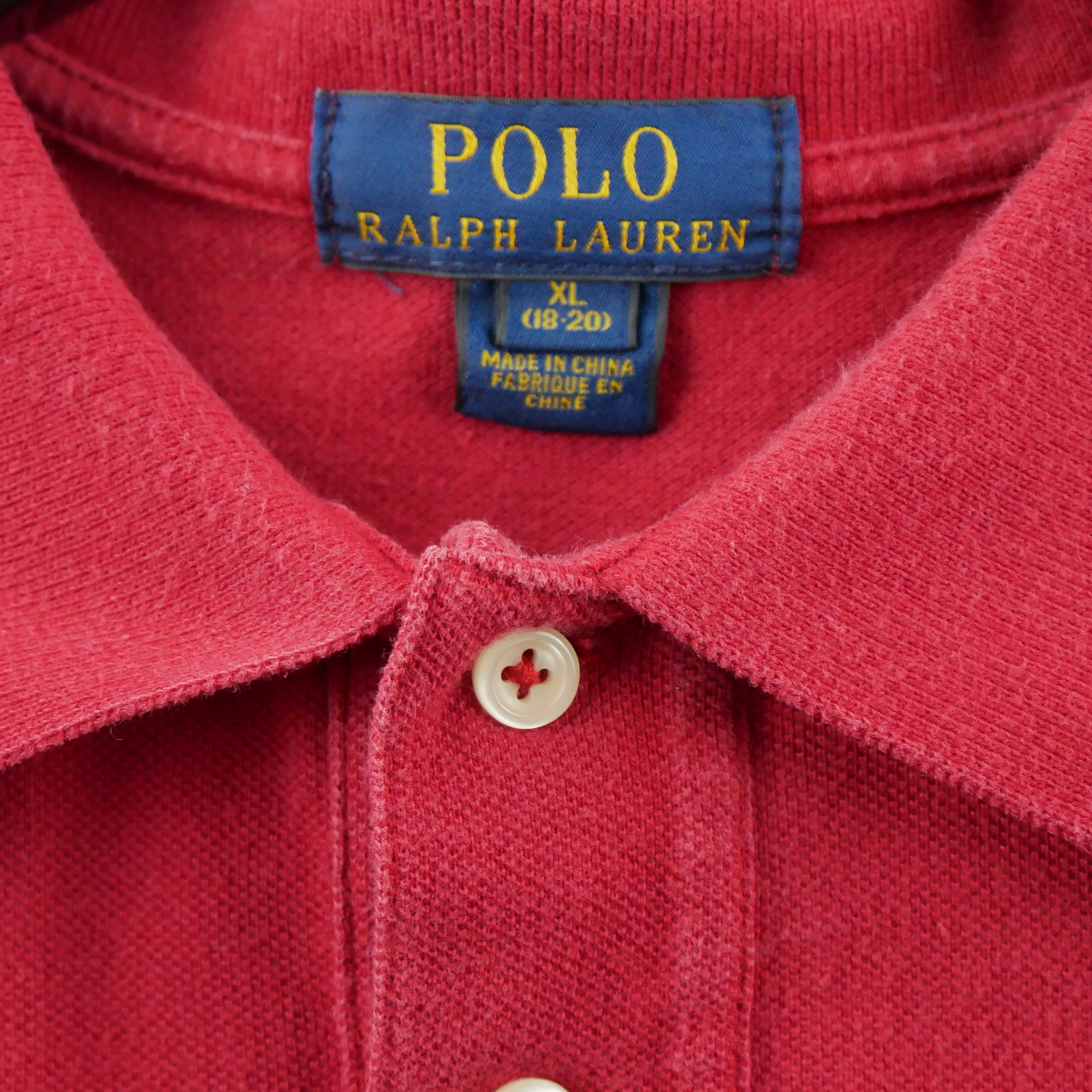 Polo manches courtes Homme  Rouge 9