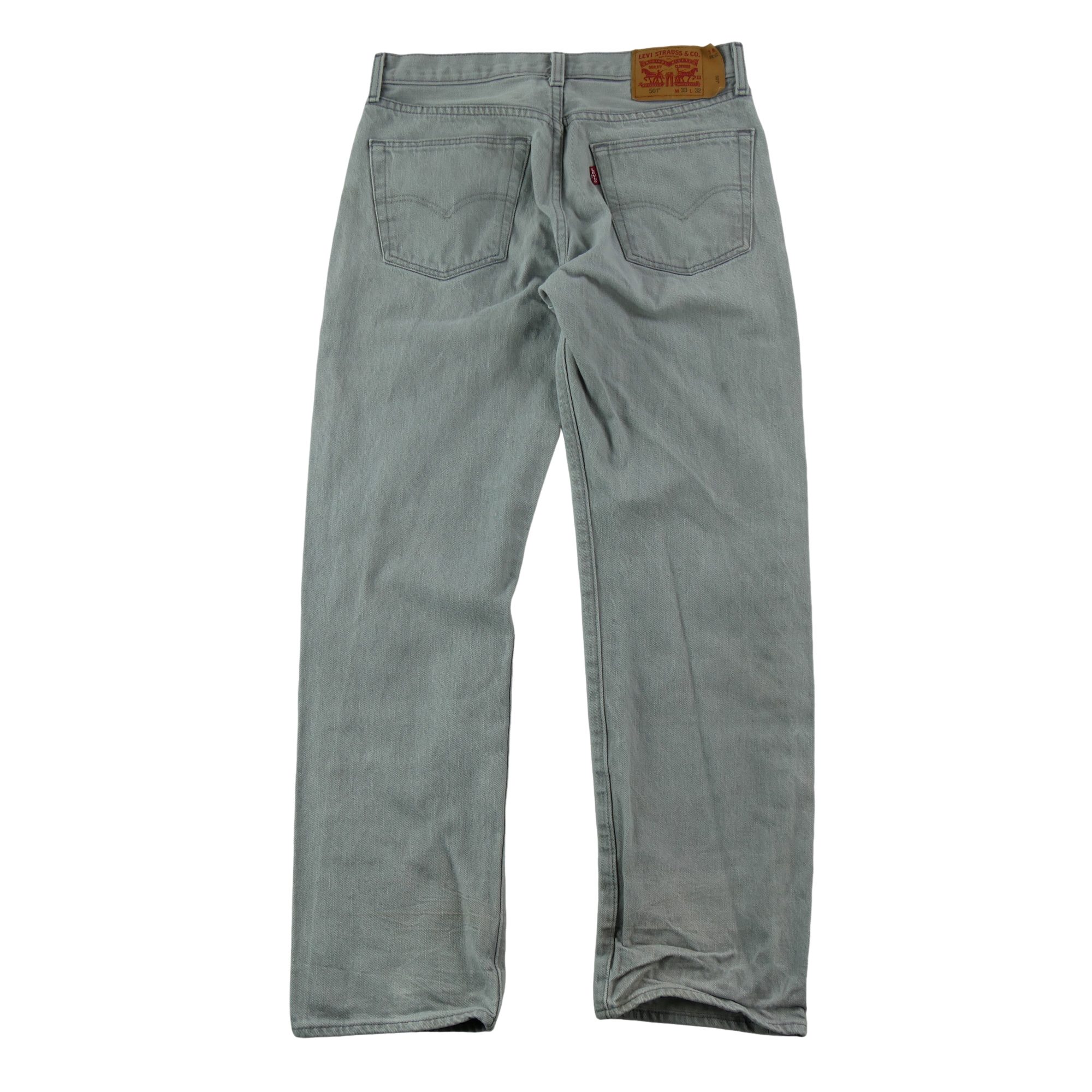 Jean Homme Levis 501 Gris 2