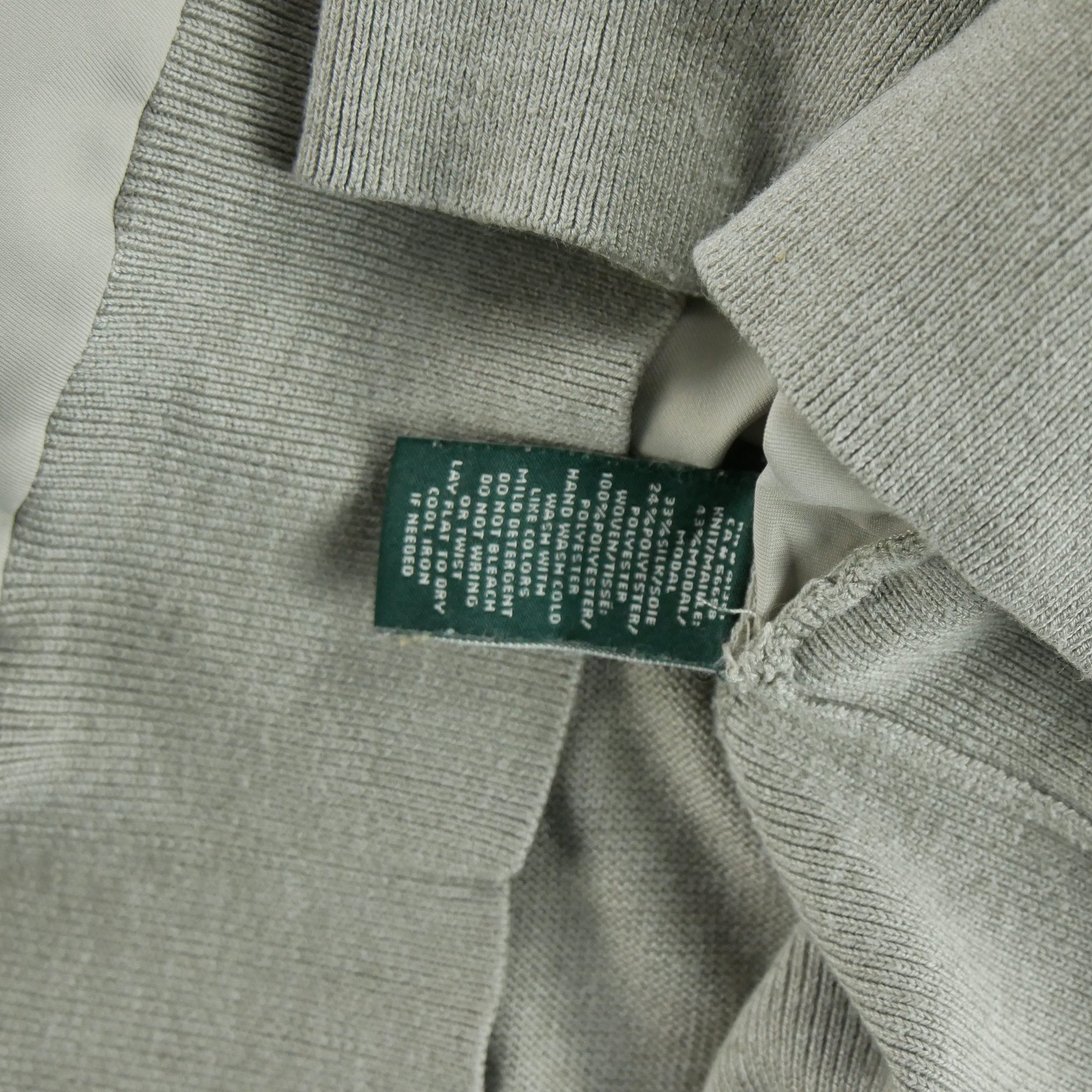 Pull Femme  en soie Gris 8