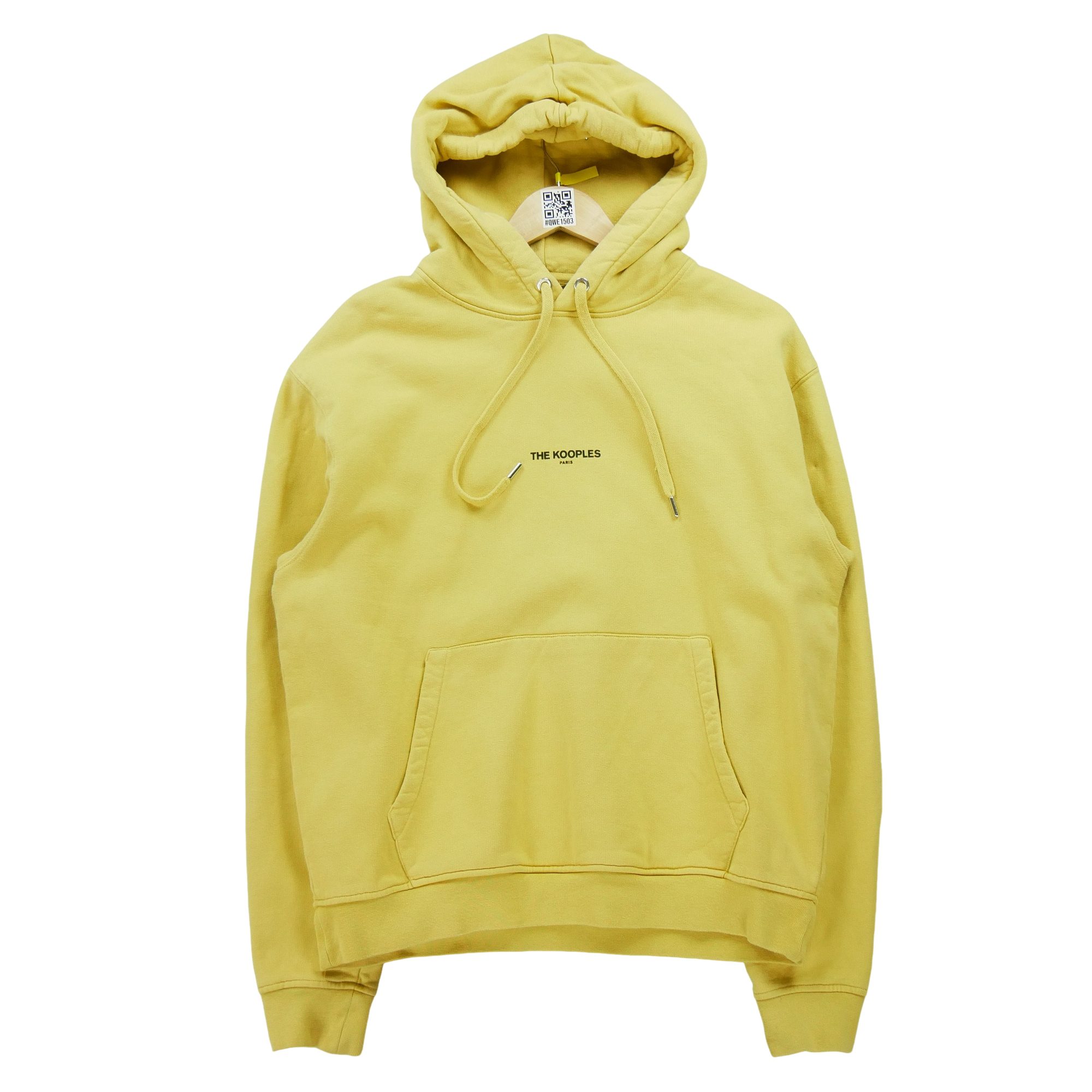 Sweat à capuche Homme  Jaune 1