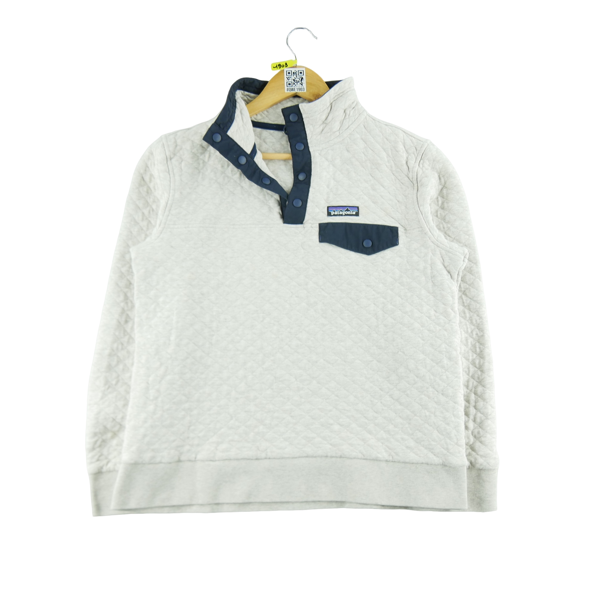 Pull polaire Homme  Snap-T Blanc 1