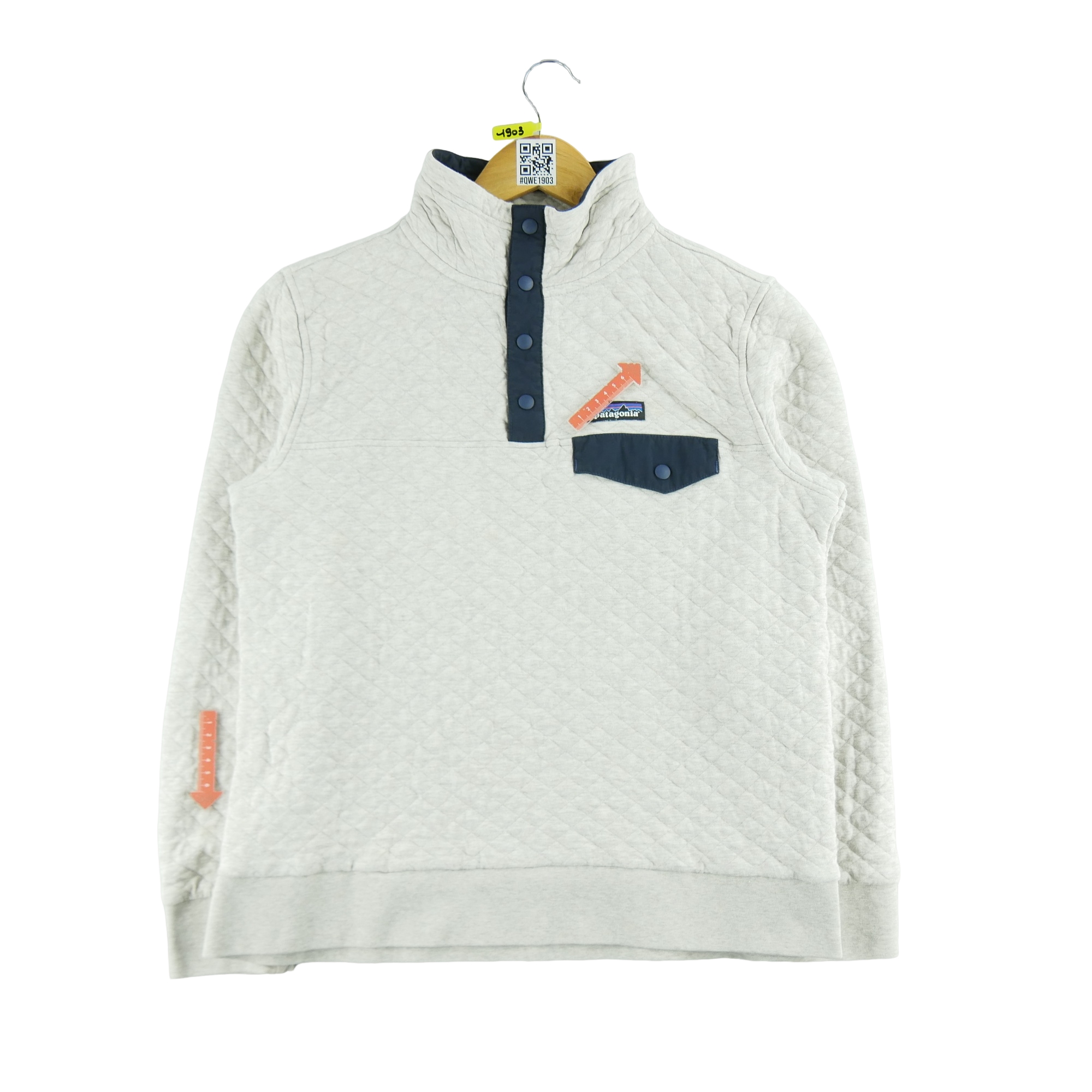Pull polaire Homme  Snap-T Blanc 5