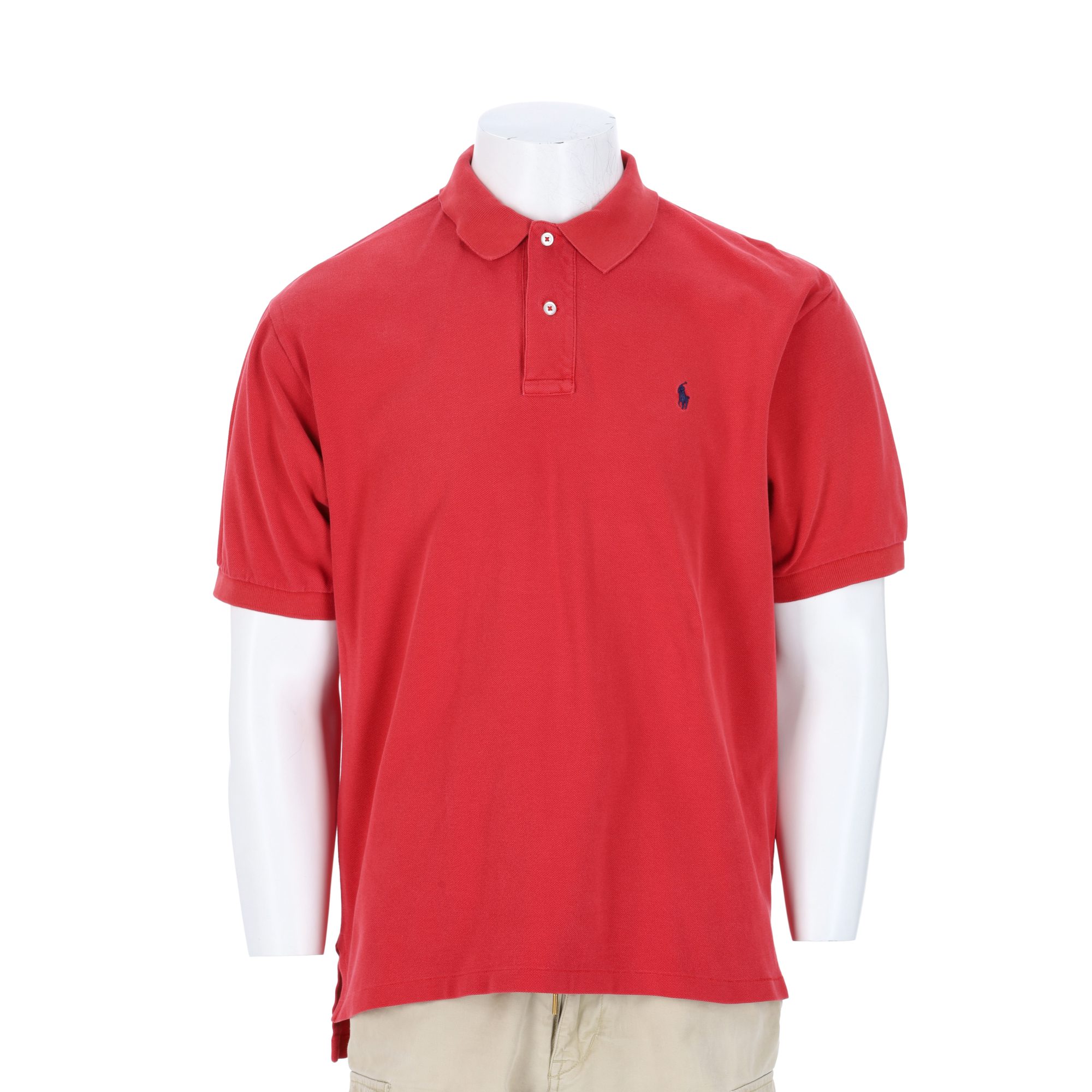 Polo manches courtes Homme  Rouge - Excellent état