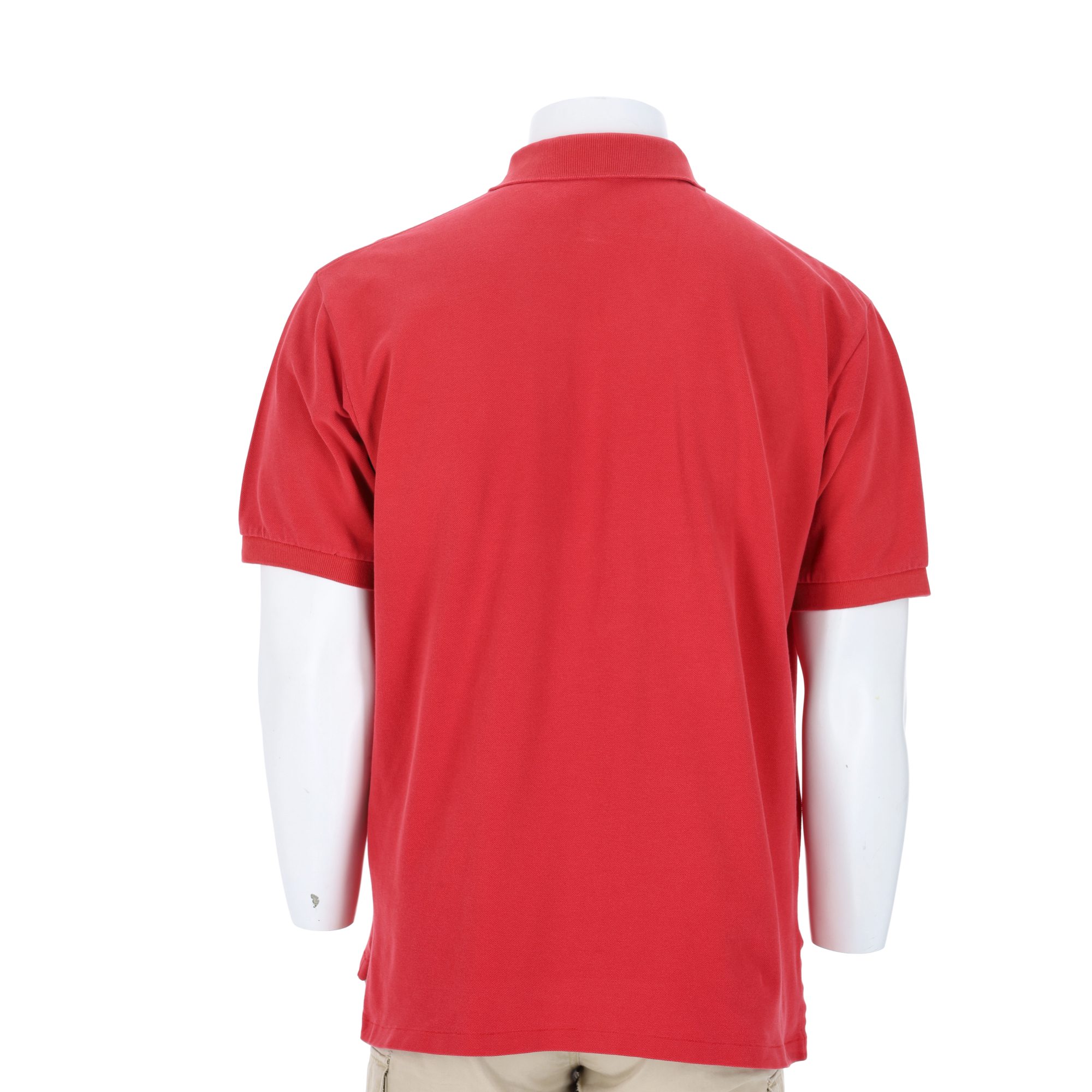 Polo manches courtes Homme  Rouge 2