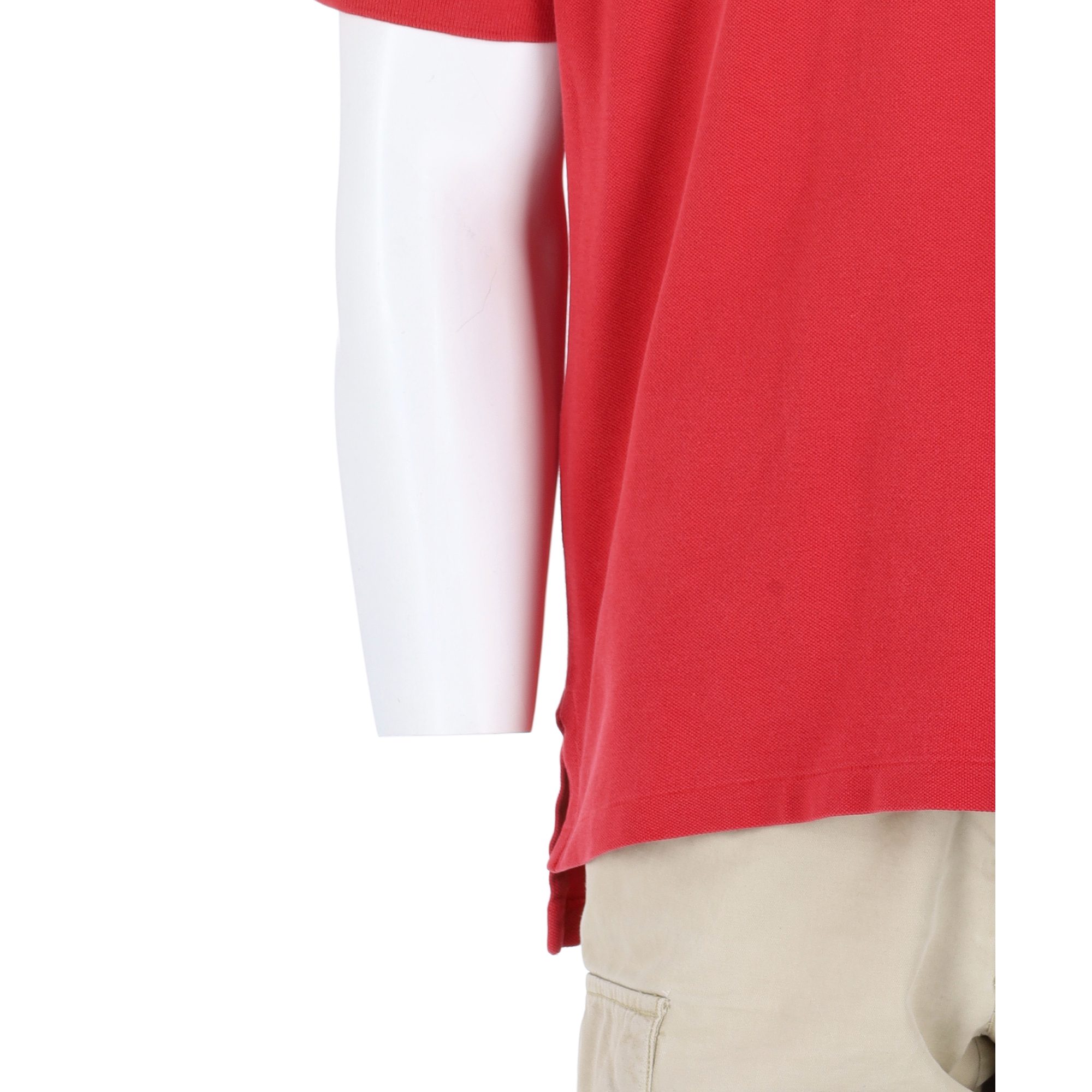 Polo manches courtes Homme  Rouge 7