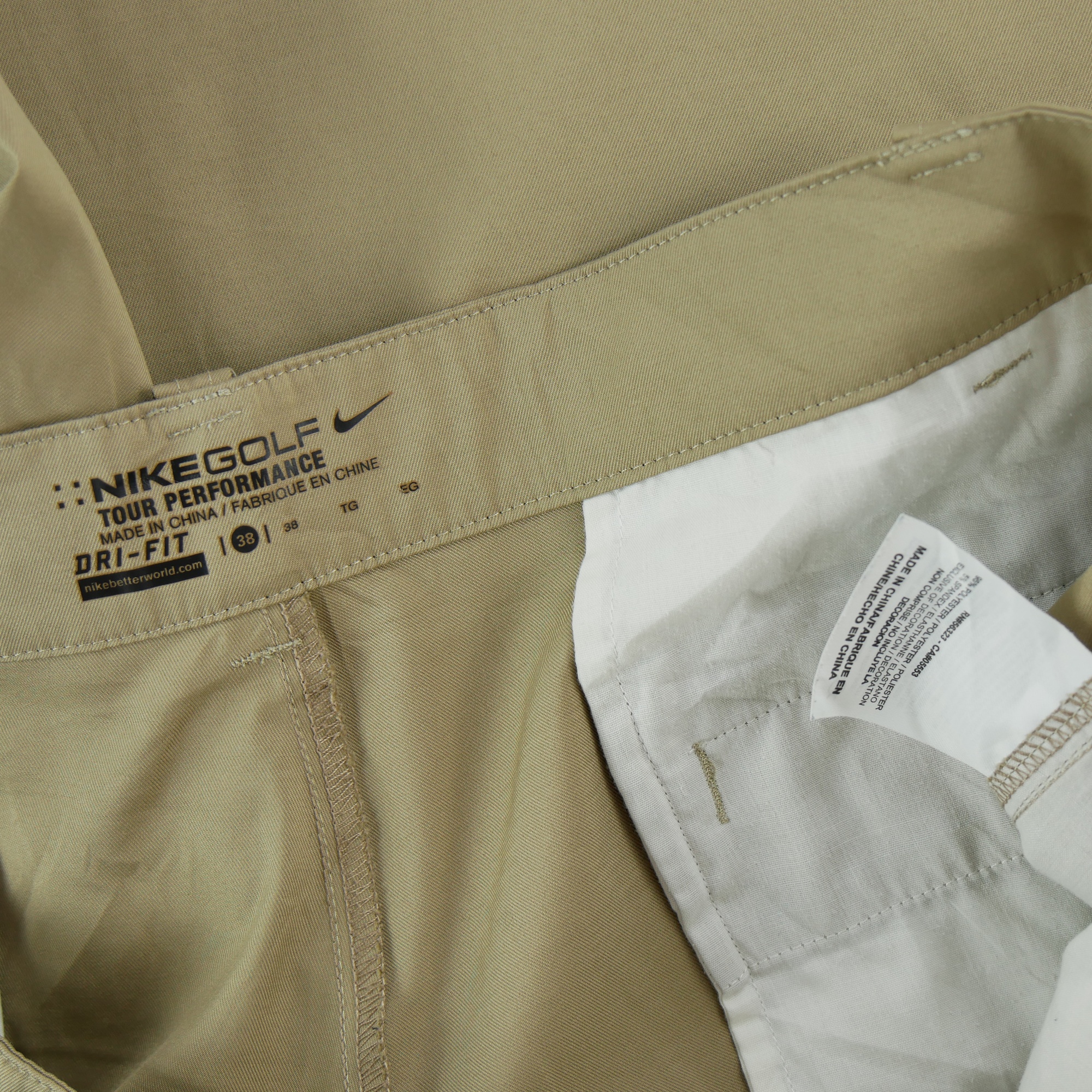 Short Homme  Nike Golf Beige 7