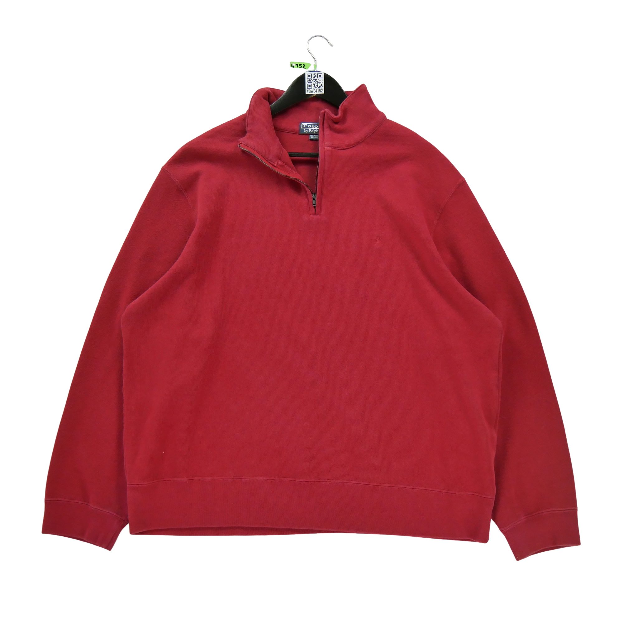 Pull Homme  demi-zippé Rouge - Très bon état