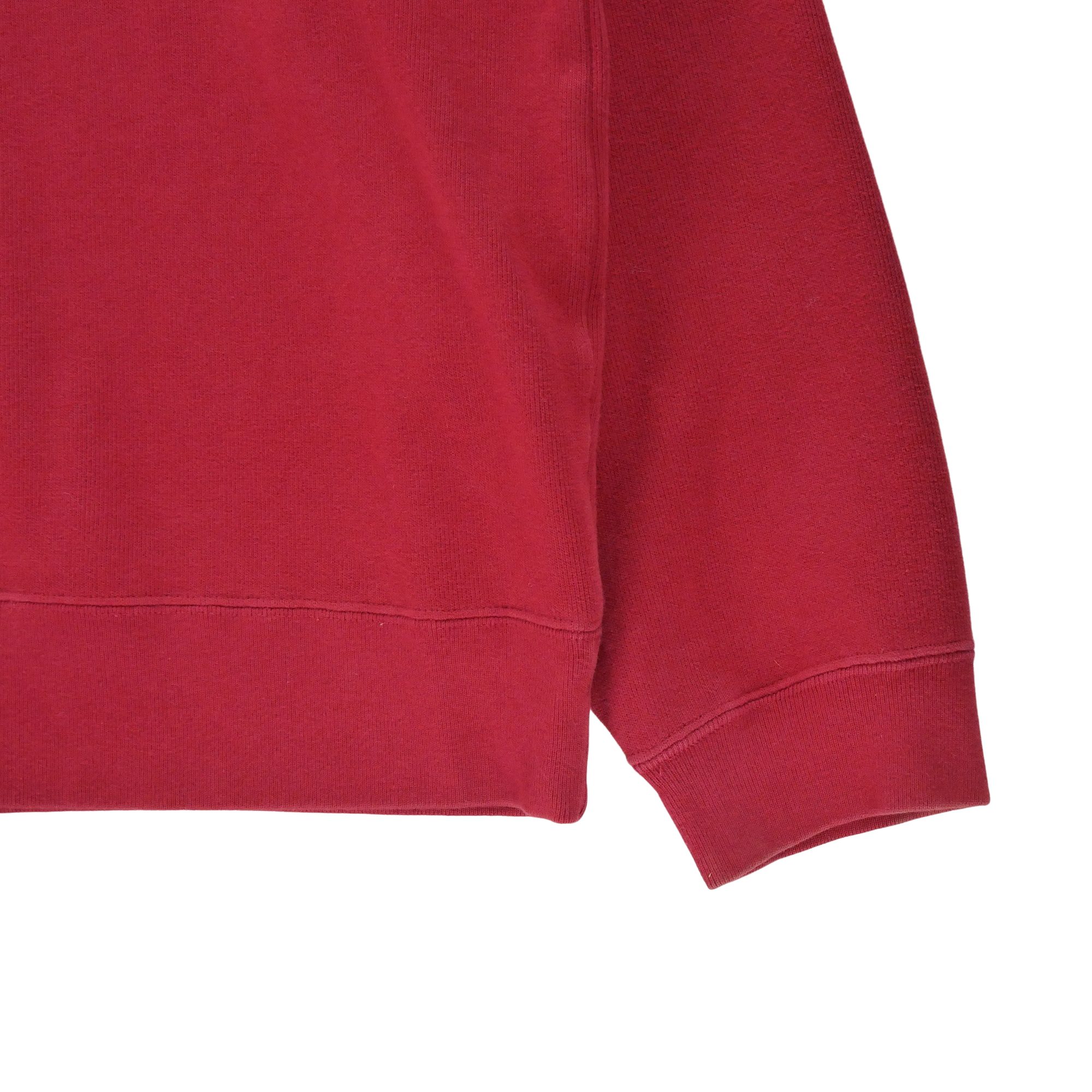 Pull Homme  demi-zippé Rouge 5