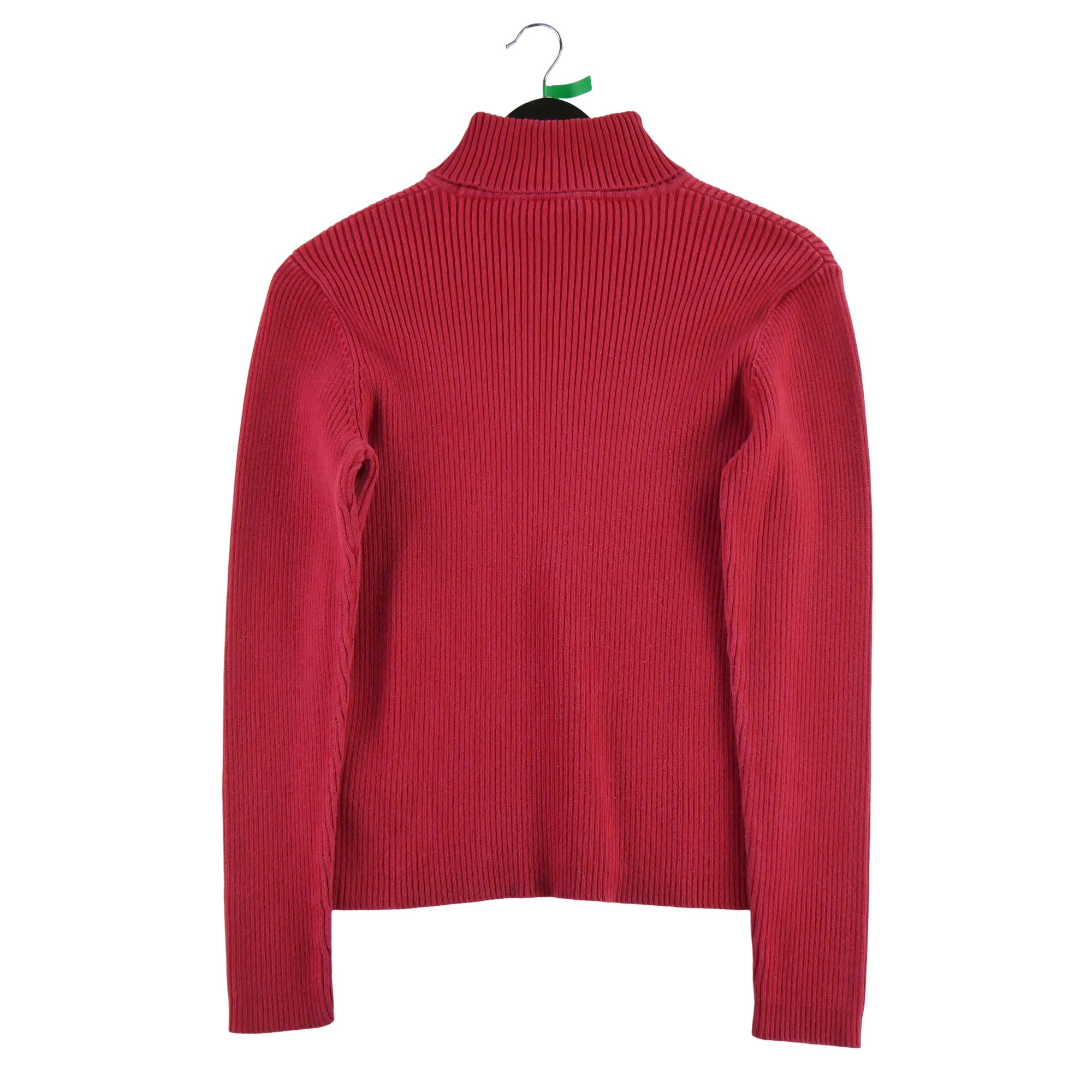 Pull Femme  col roulé Rouge 2