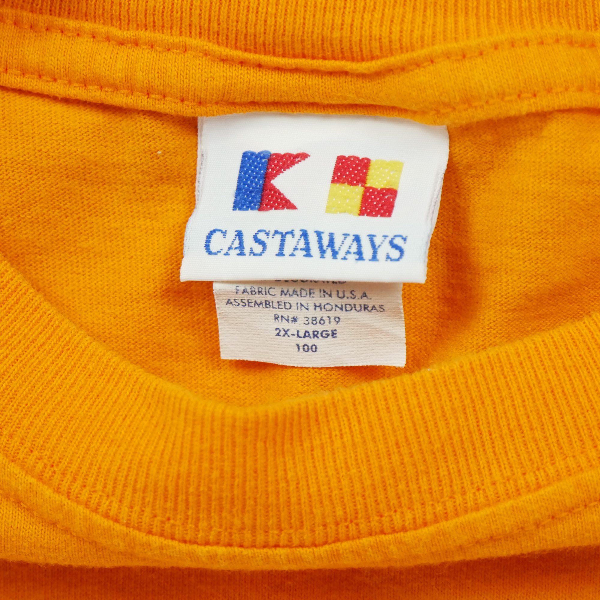 T-shirt manches courtes Homme  Orange 4