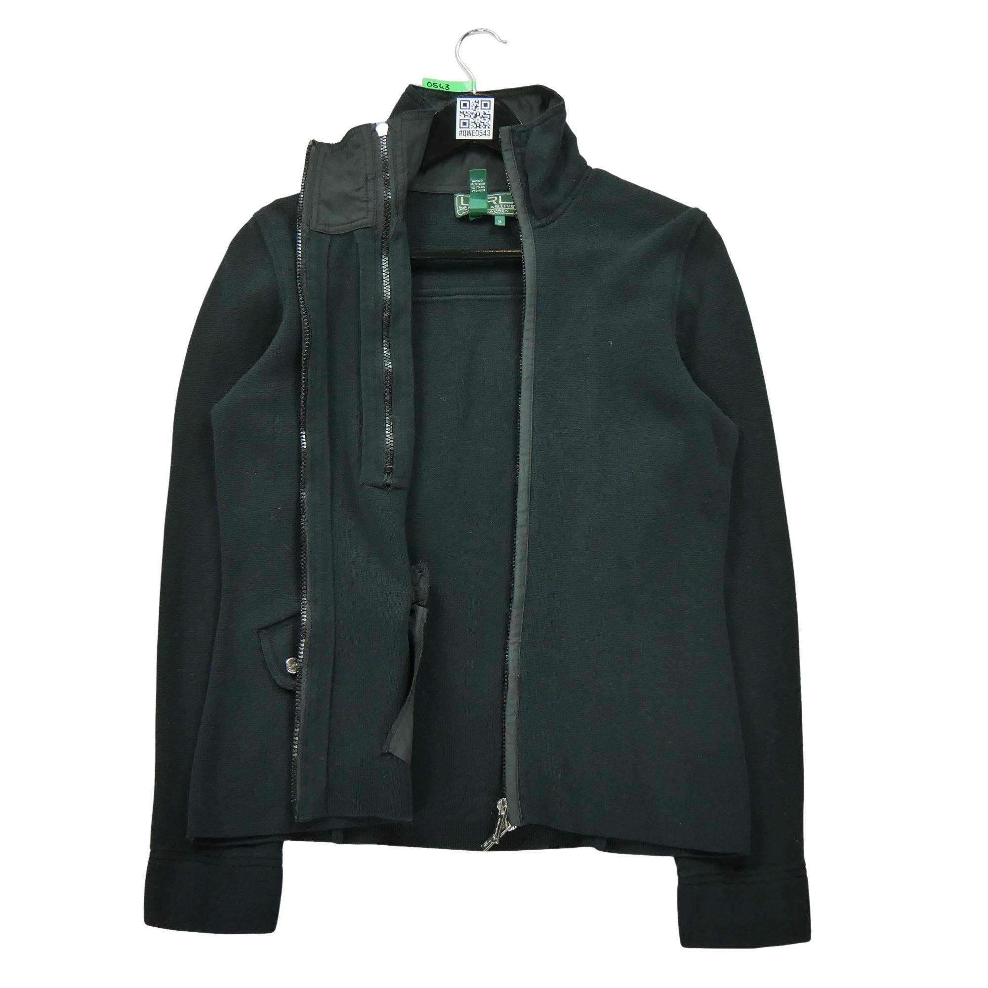 Pull Femme  full zip Noir 3