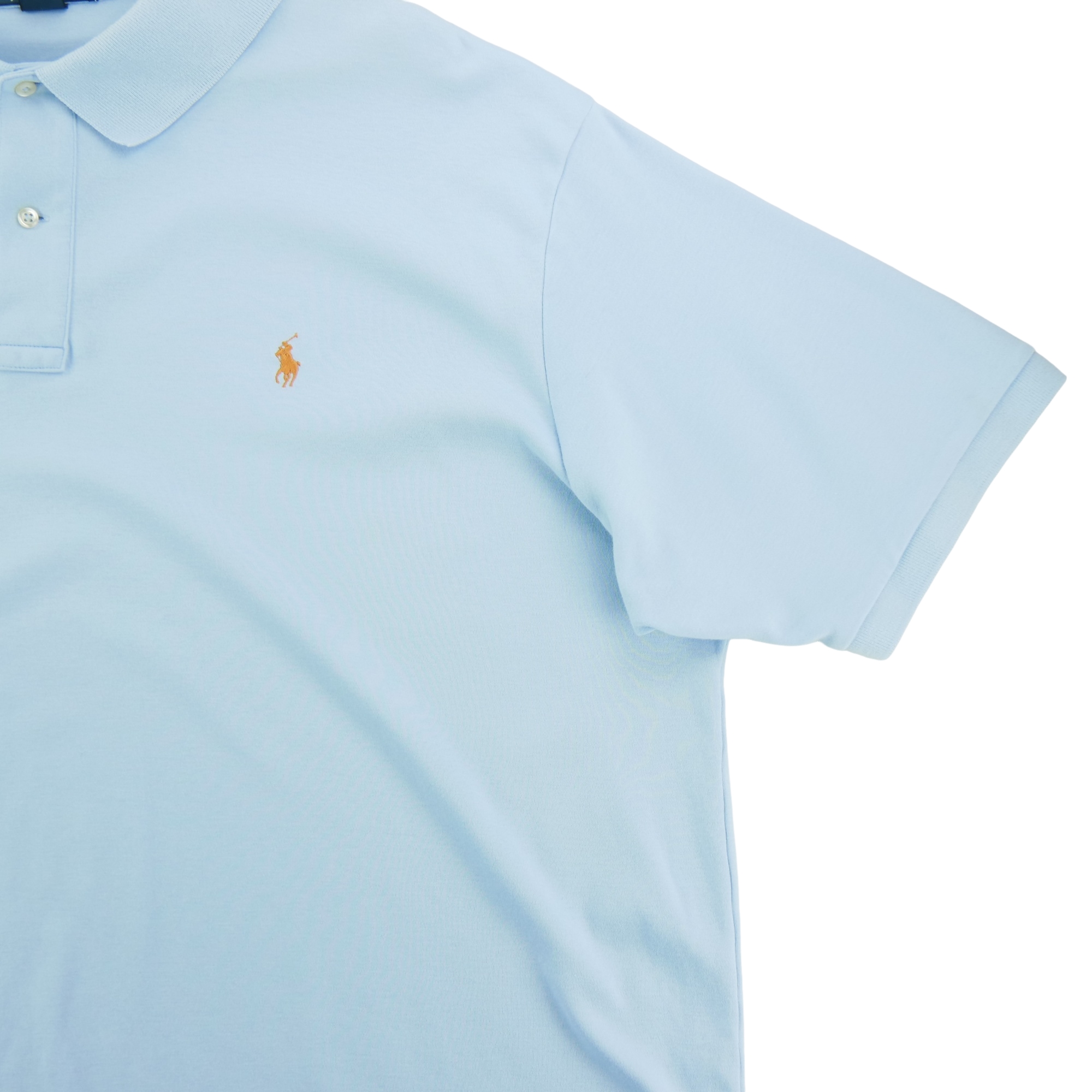 Polo manches courtes Homme  Bleu clair 4