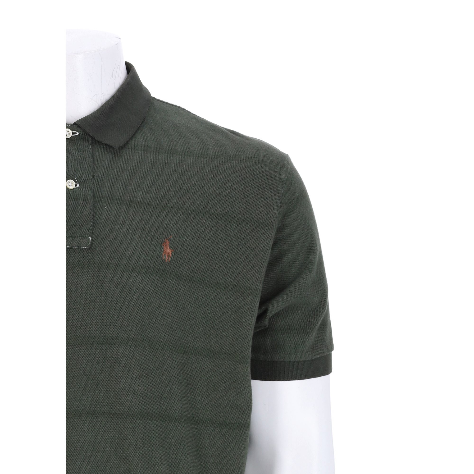 Polo manches courtes Homme  Kaki 6
