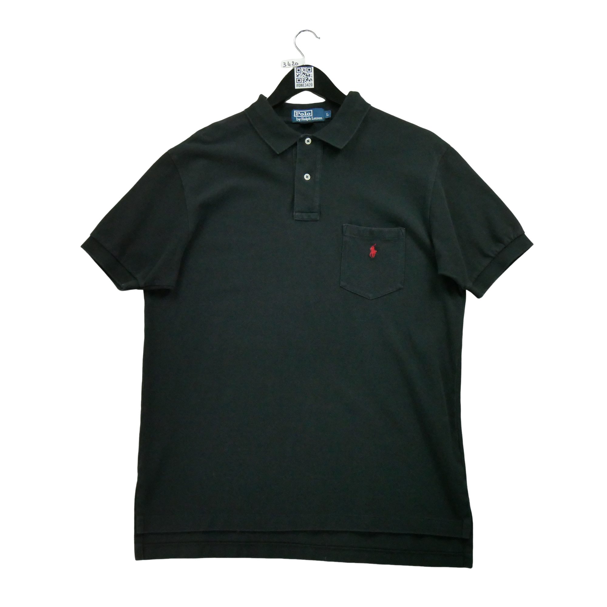 Polo manches courtes Homme  Noir 2