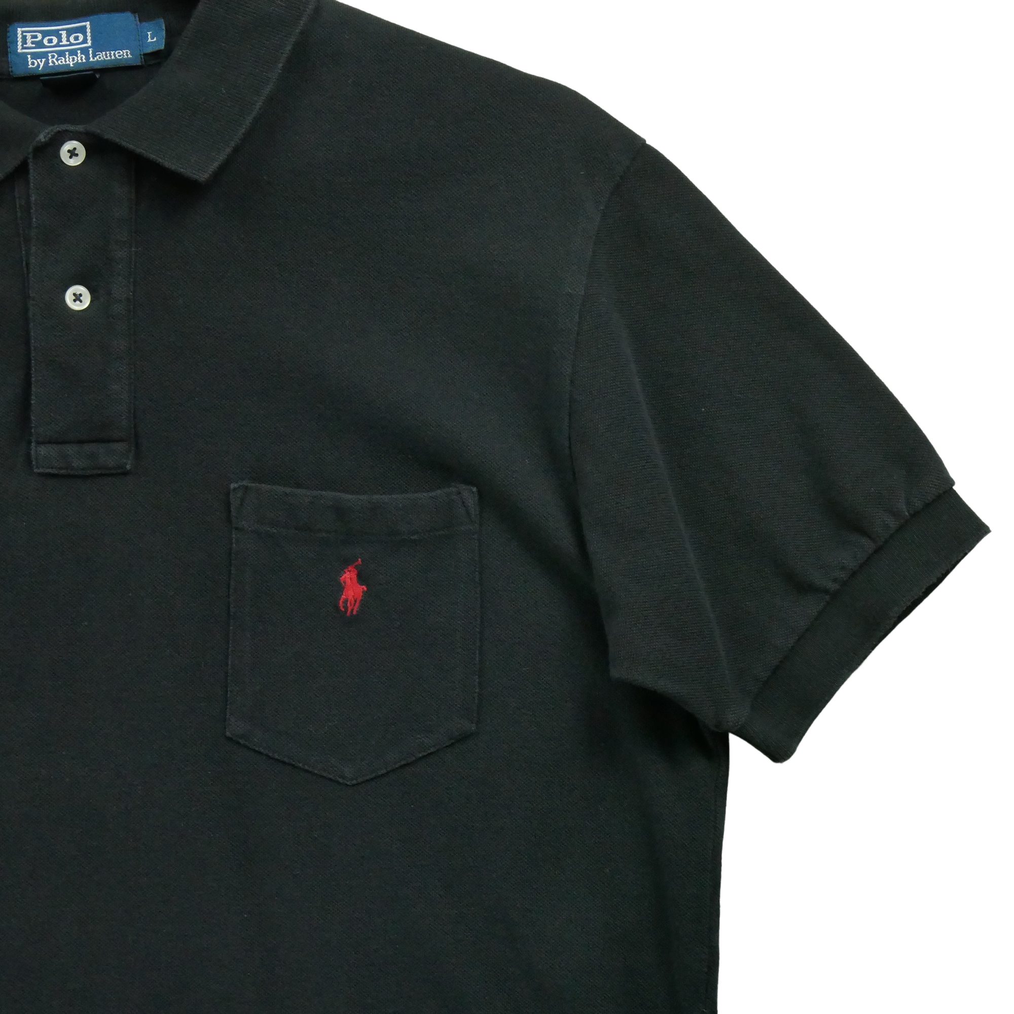 Polo manches courtes Homme  Noir 4