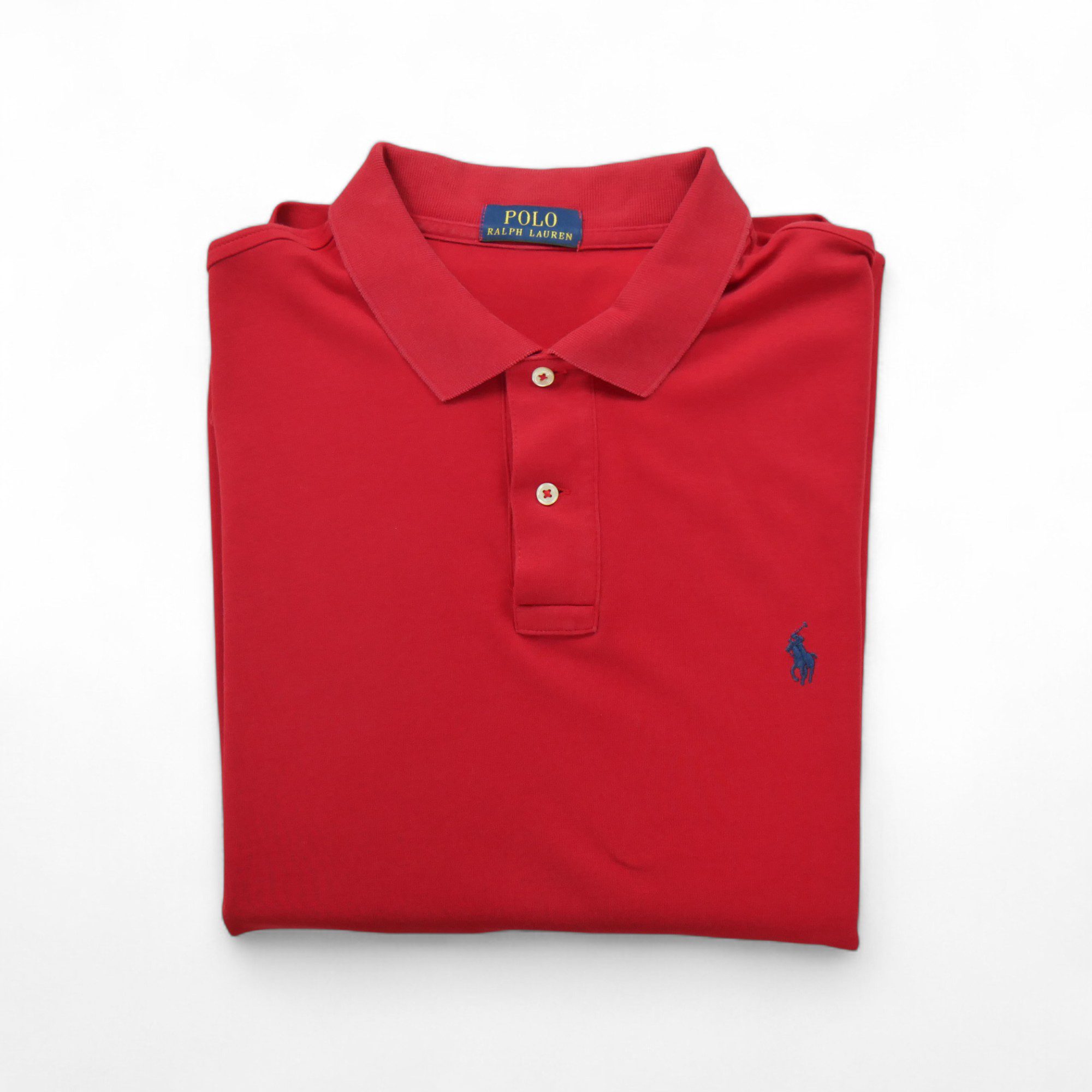 Polo manches courtes Homme Rouge - Excellent état