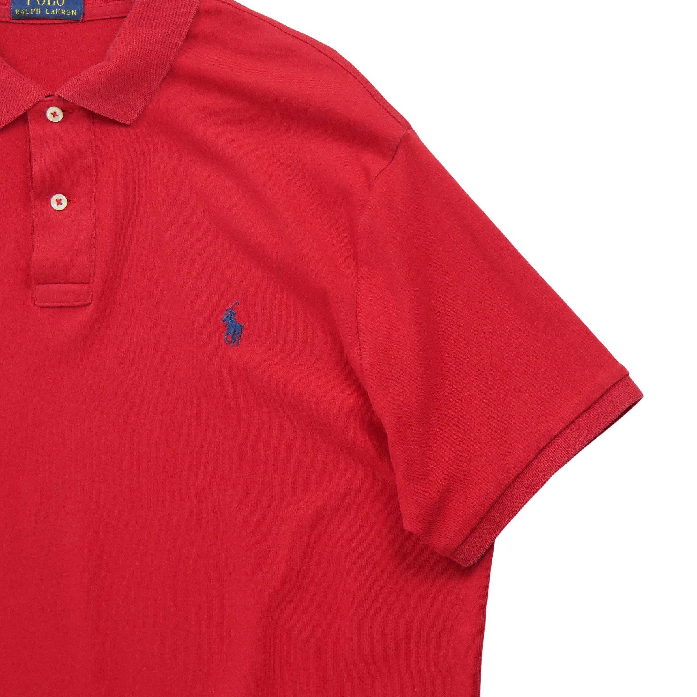 Polo manches courtes Homme  Rouge 4