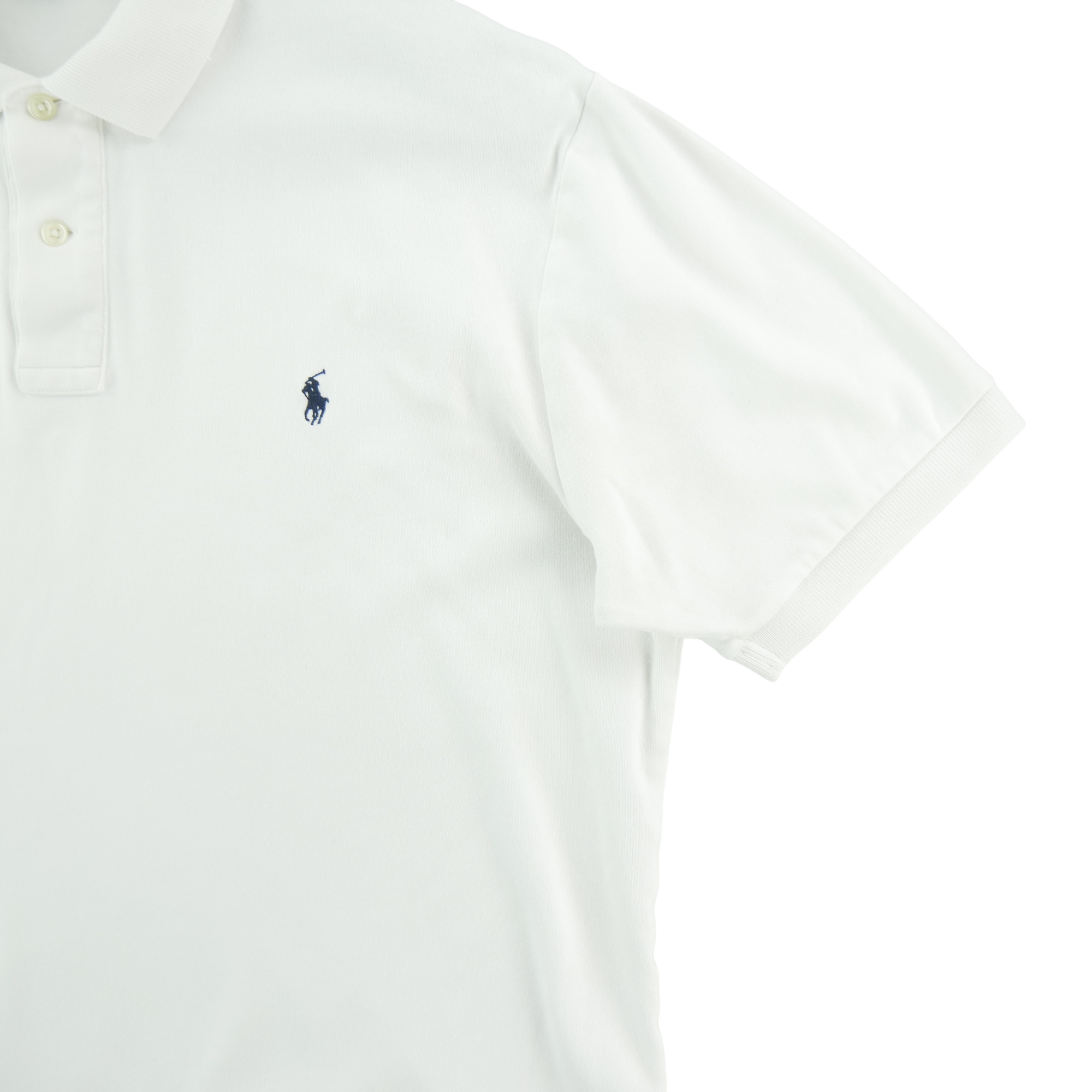 Polo manches courtes Homme  Blanc 4