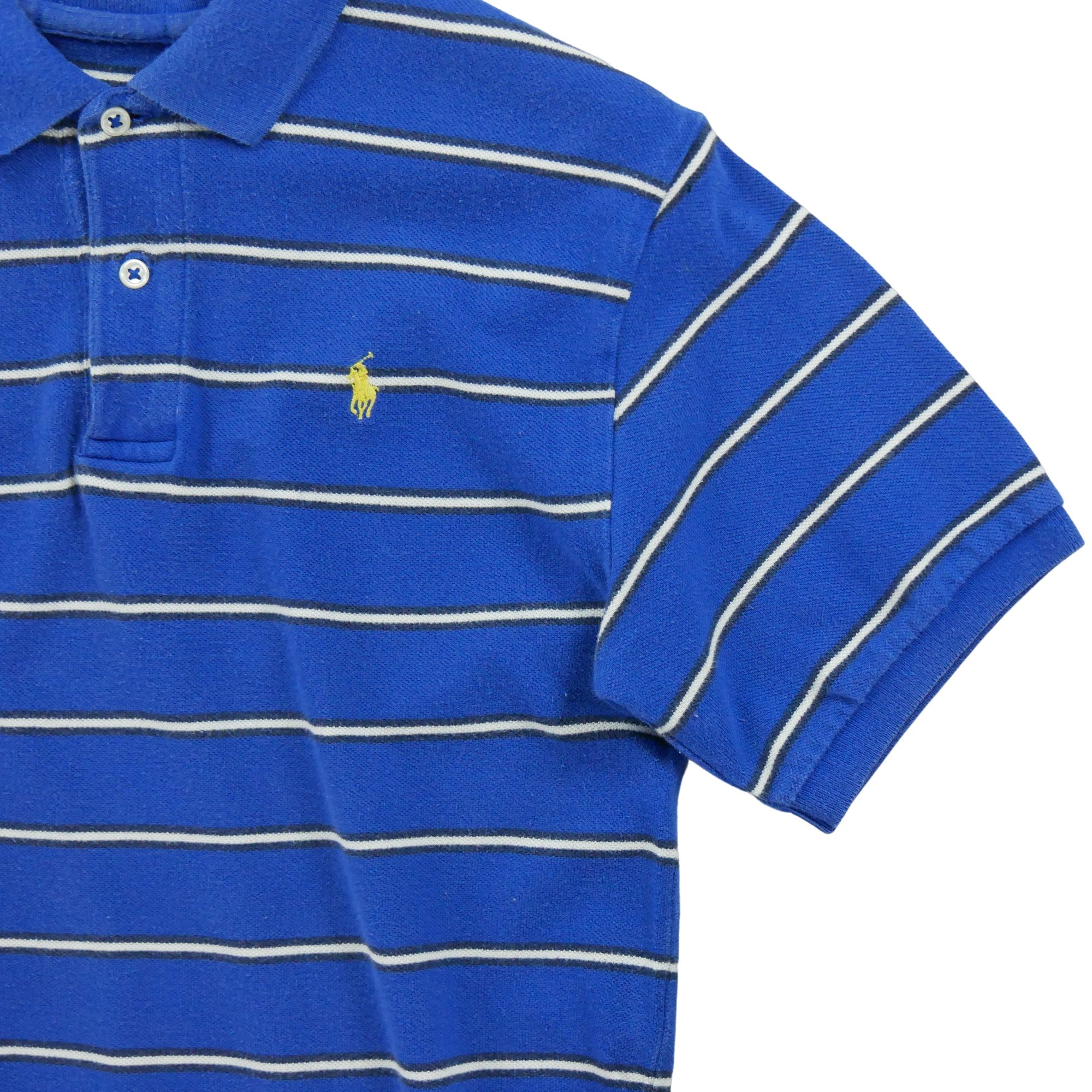 Polo manches courtes Homme  Bleu 4