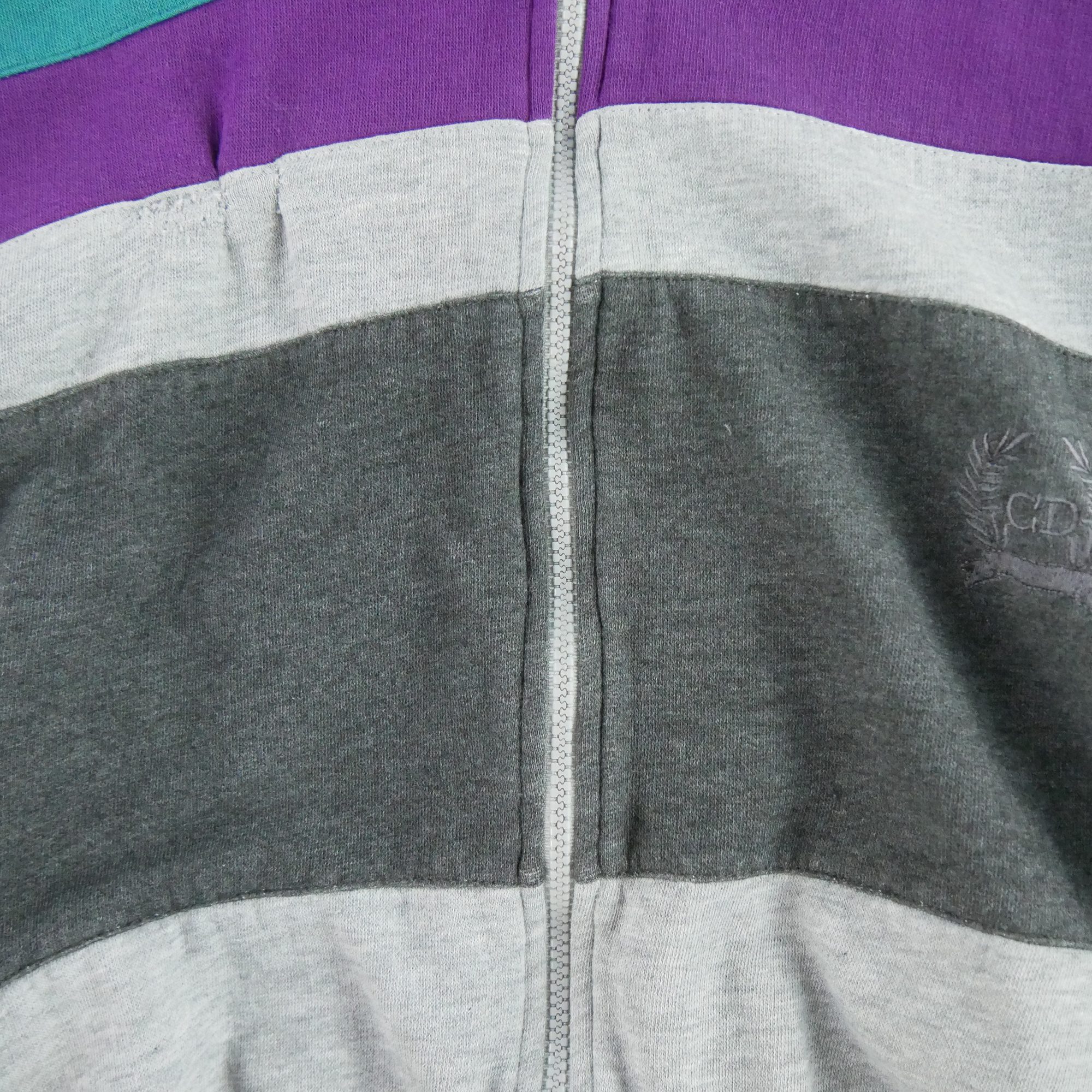 Sweat Homme  full zip Gris 4