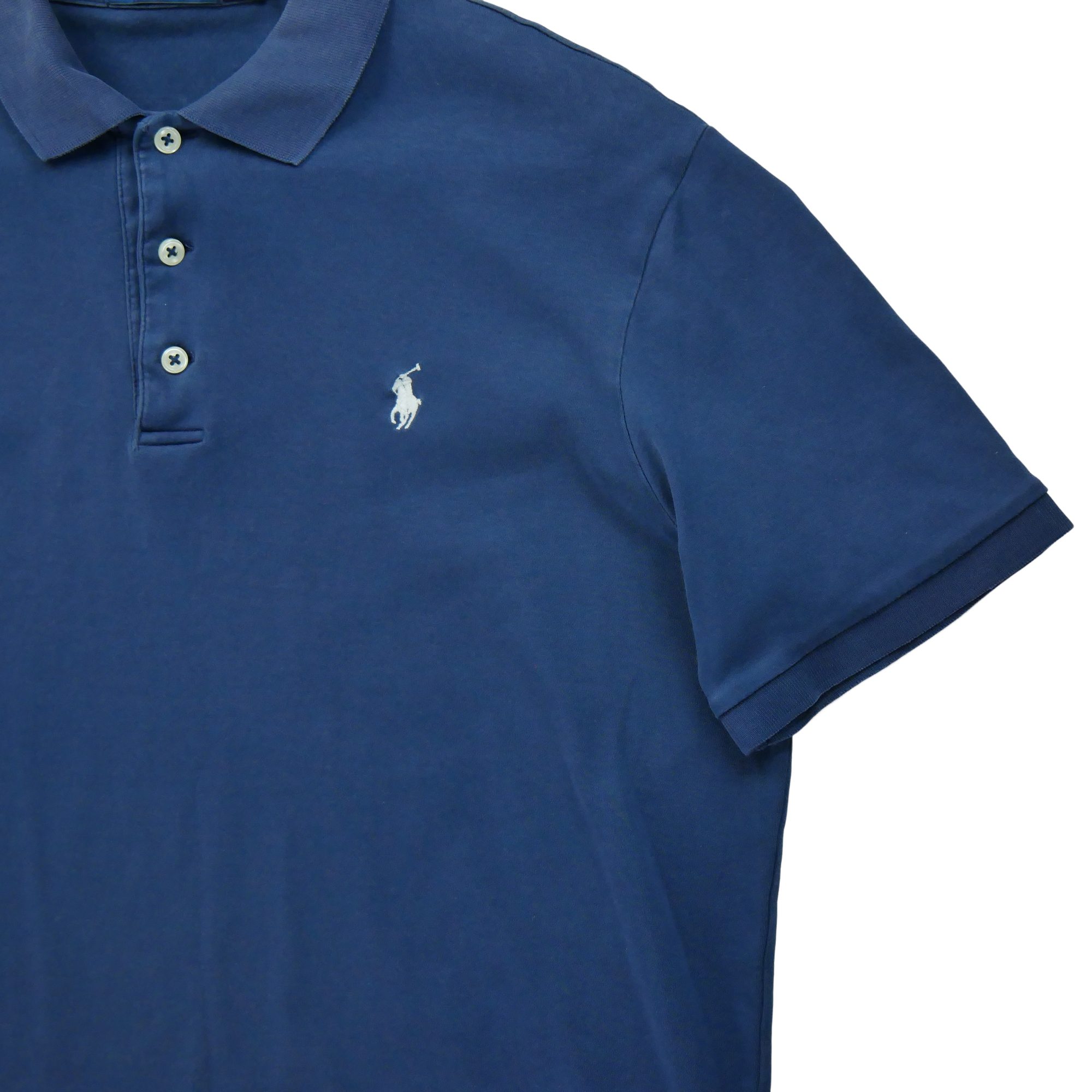 Polo manches courtes Homme  Marine 4