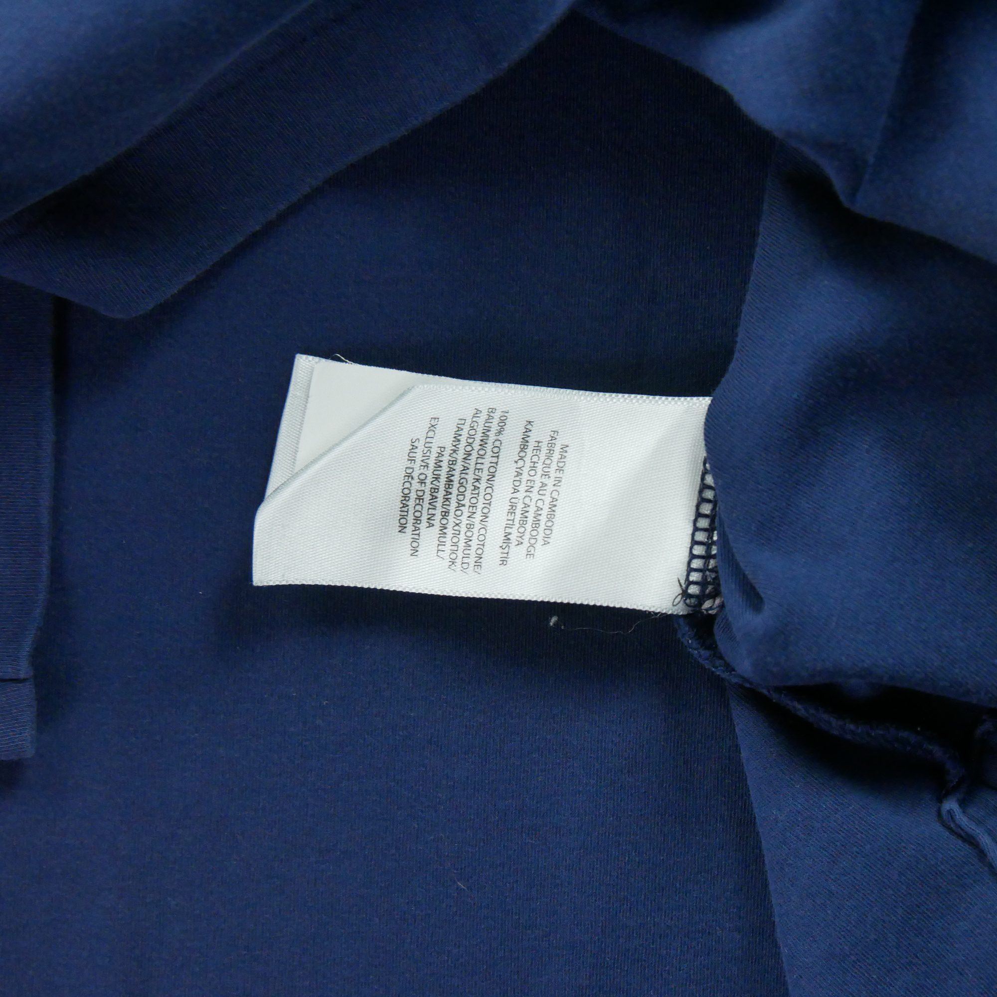 Polo manches courtes Homme  Marine 9