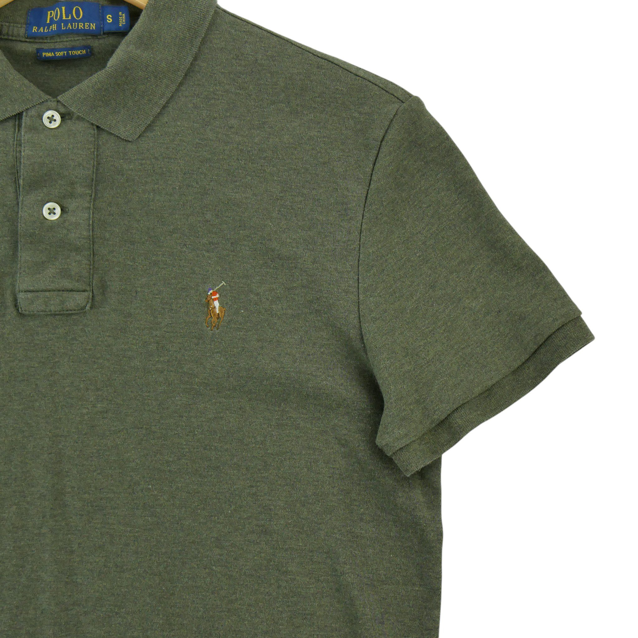 Polo manches courtes Homme  Kaki 4