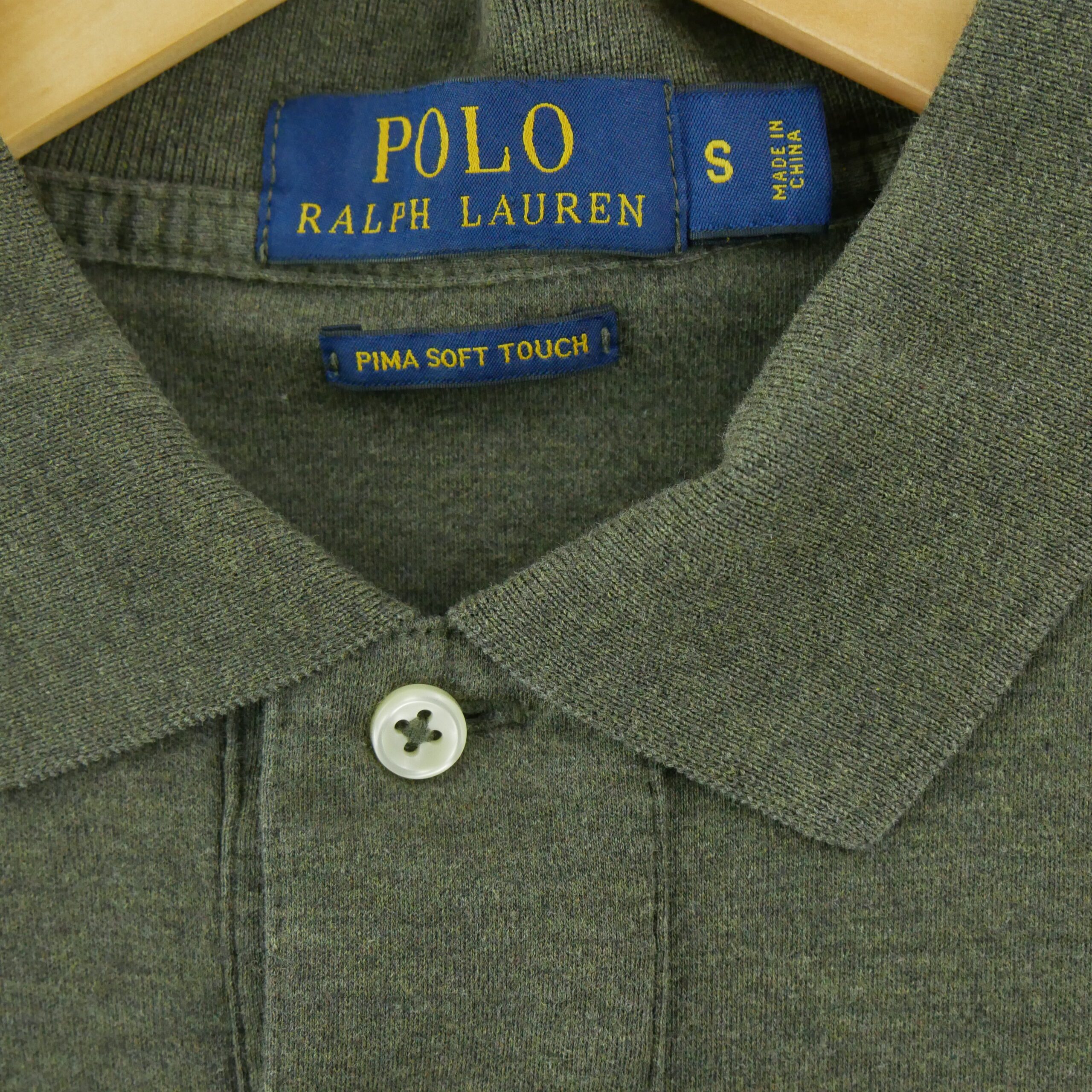 Polo manches courtes Homme  Kaki 5