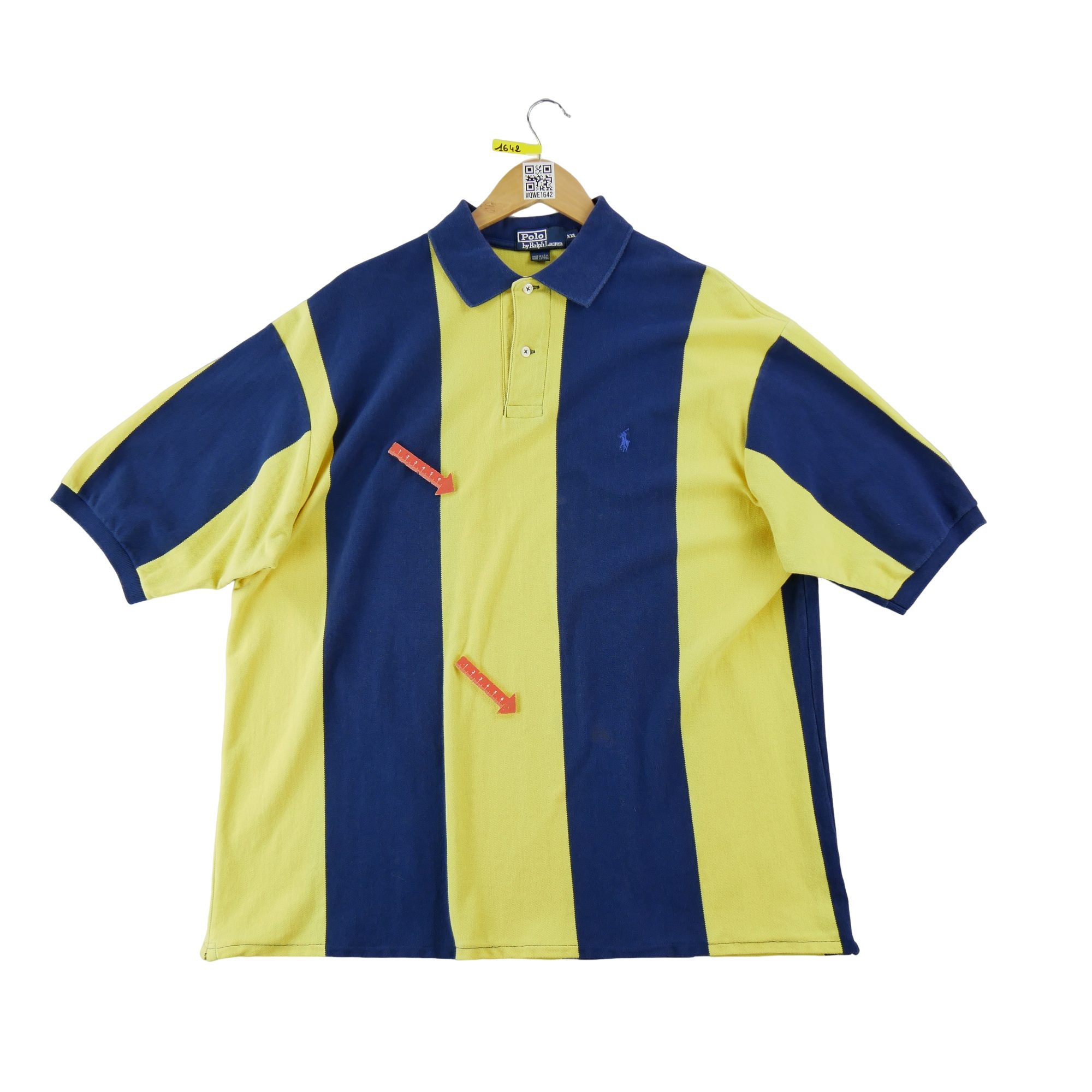 Polo manches courtes Homme  Jaune 5
