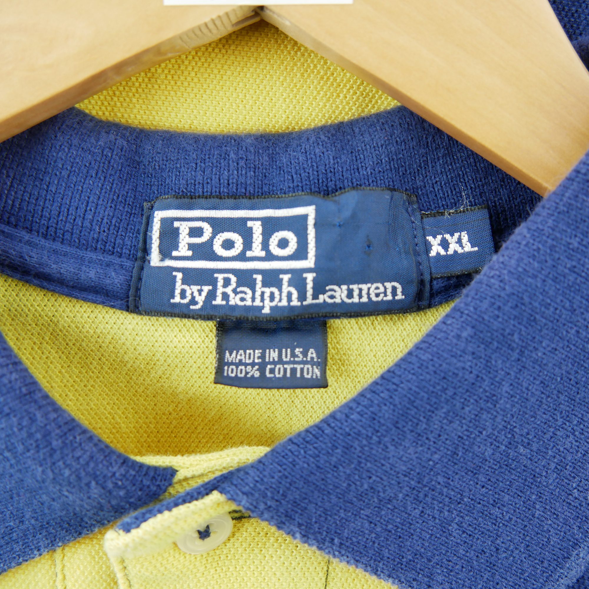 Polo manches courtes Homme  Jaune 8
