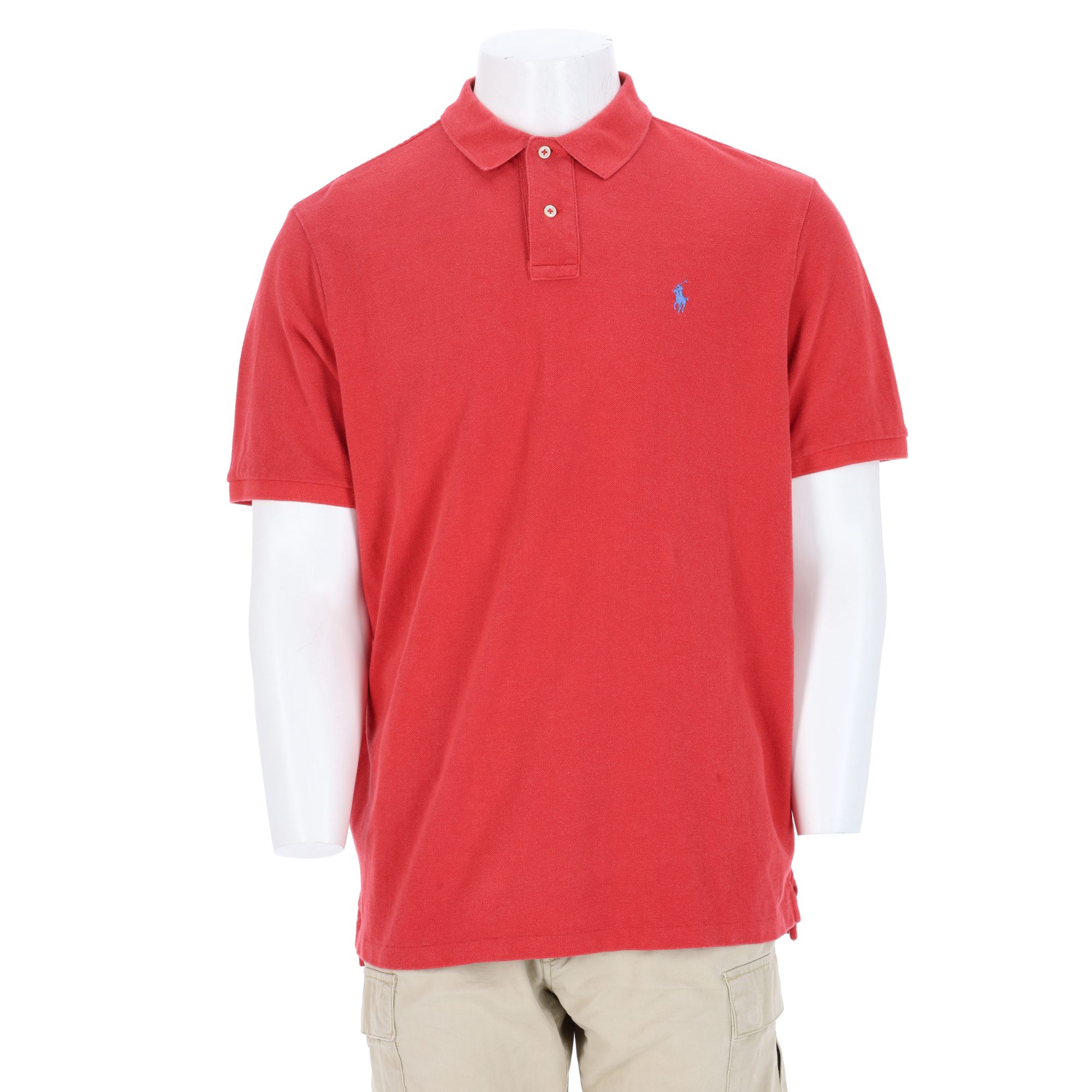 Polo manches courtes Homme  Rouge - Excellent état