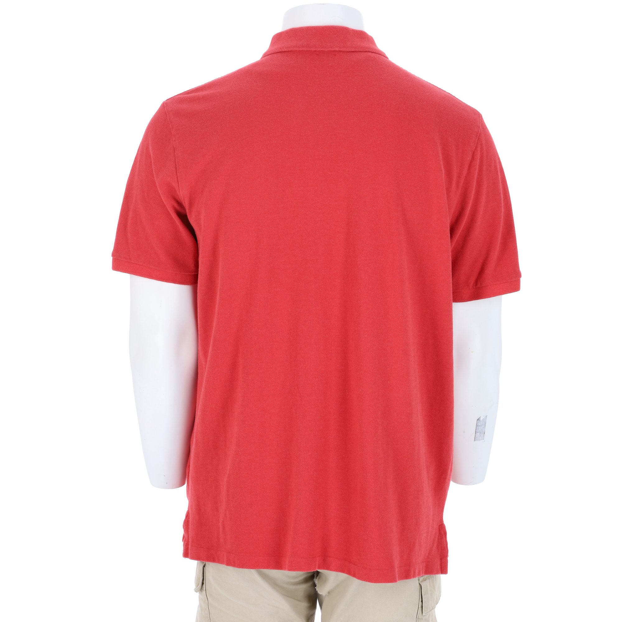 Polo manches courtes Homme  Rouge 2