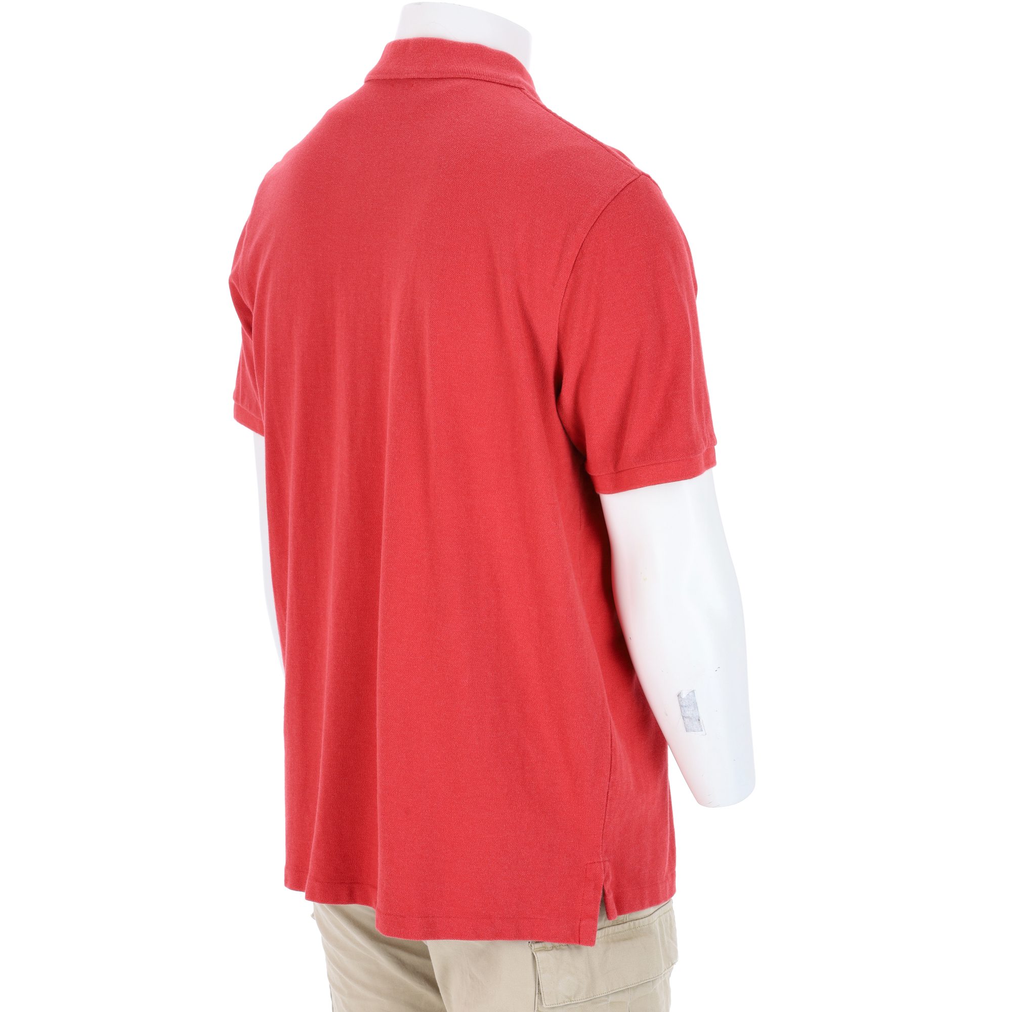 Polo manches courtes Homme  Rouge 5