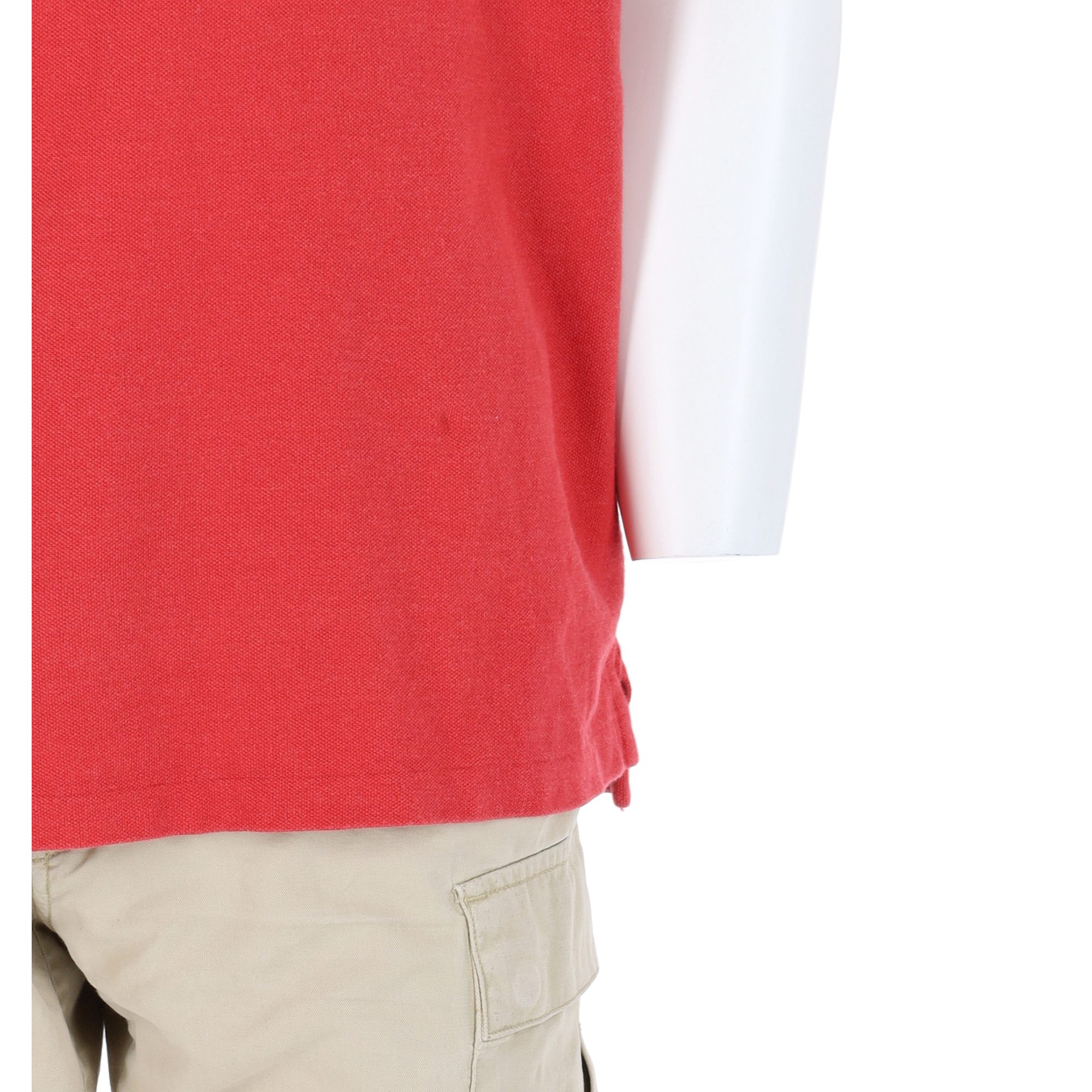 Polo manches courtes Homme  Rouge 7