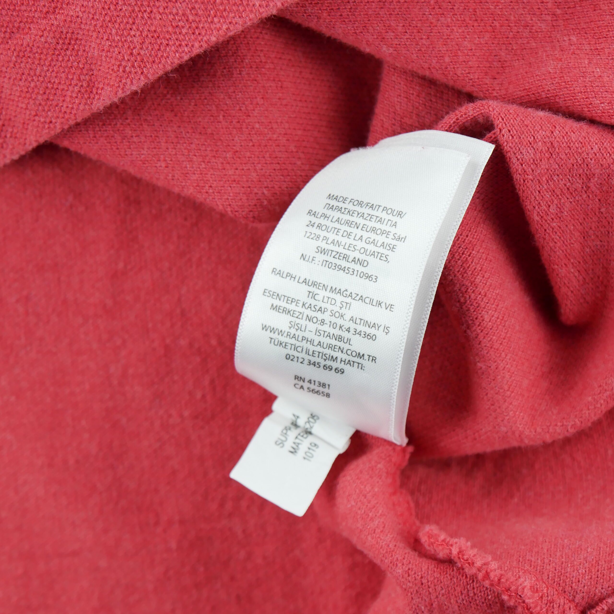 Polo manches courtes Homme  Rouge 9
