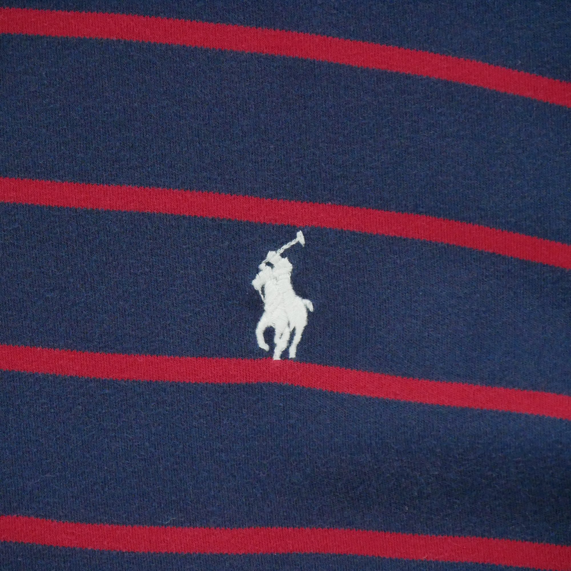 Polo manches longues Homme  Marine 5