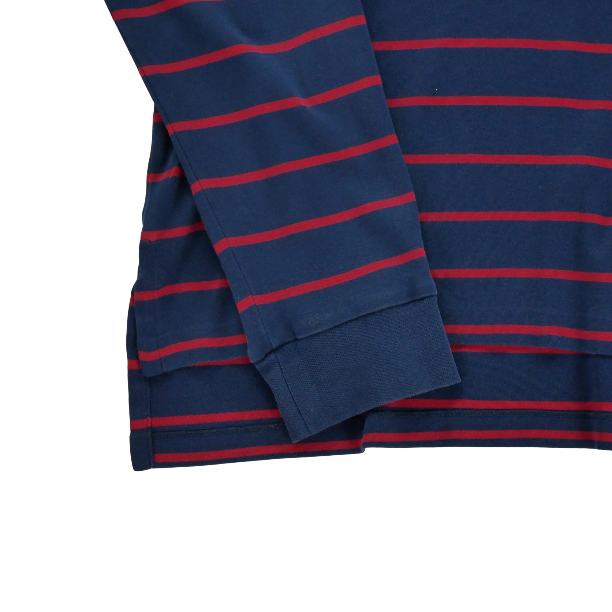 Polo manches longues Homme  Marine 6
