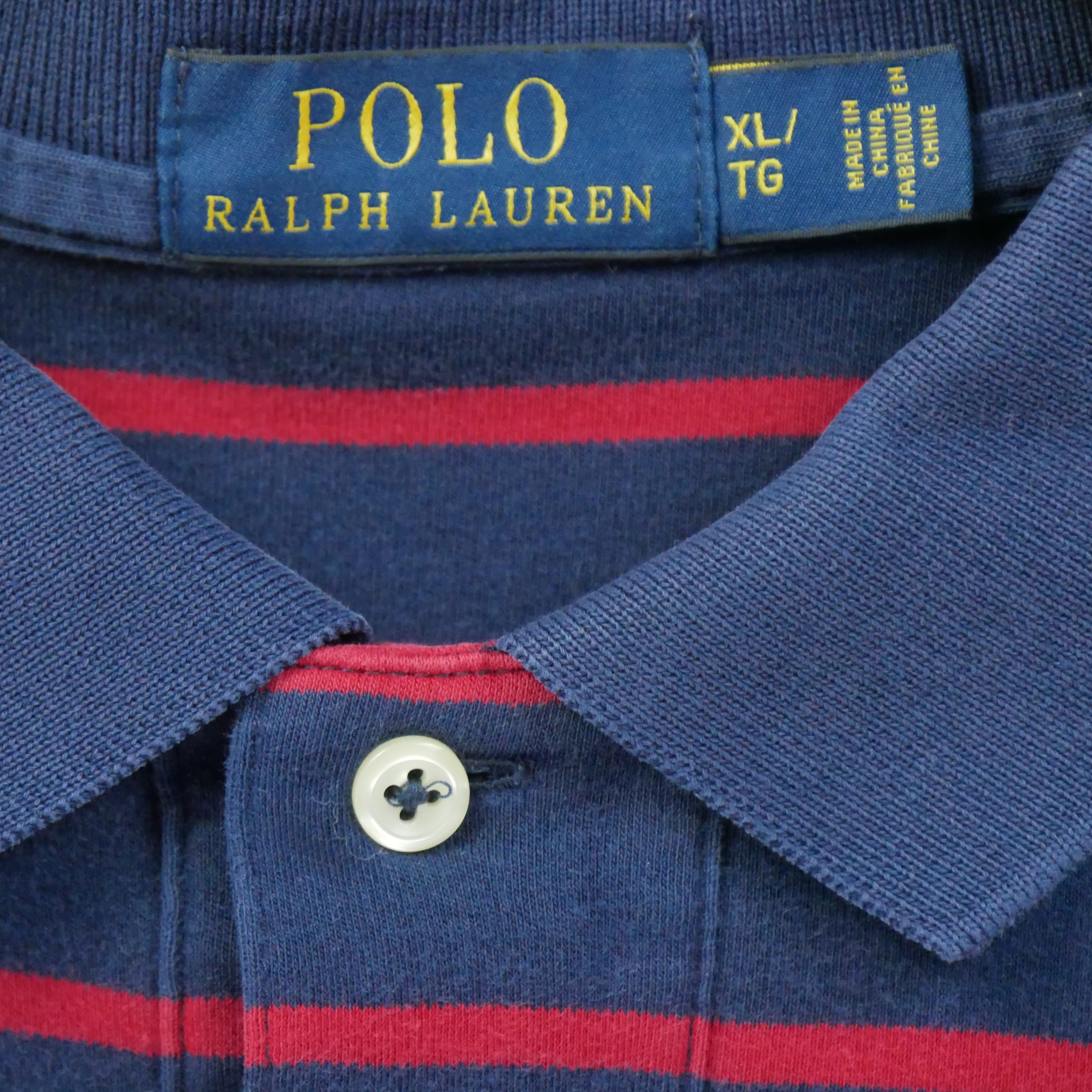 Polo manches longues Homme  Marine 7