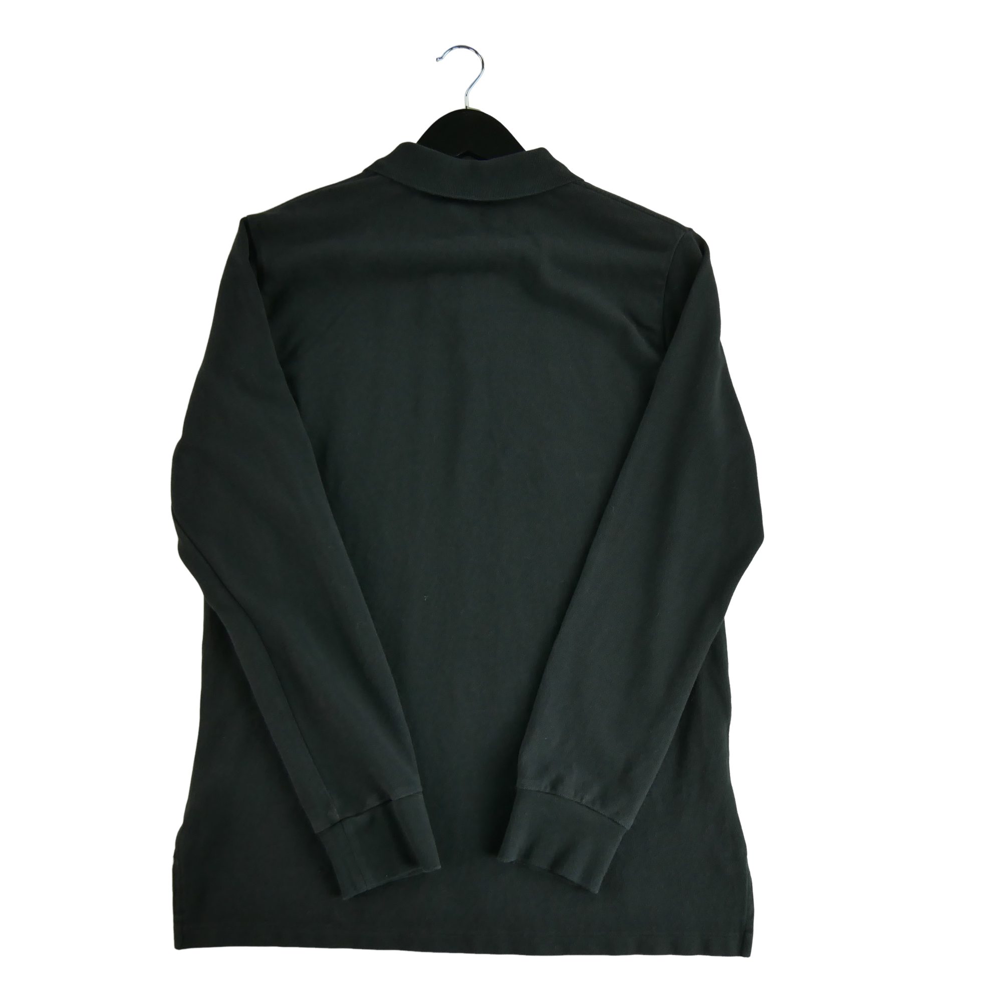 Polo manches longues Homme  Noir 2