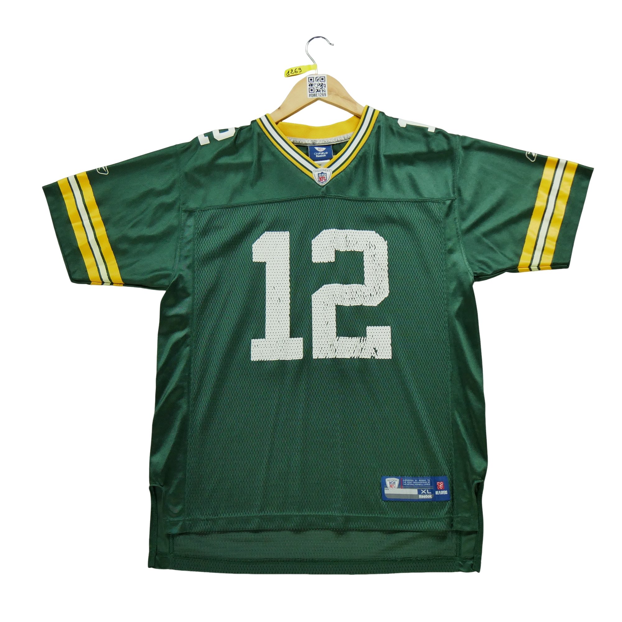 Maillot Homme NFL Green Bay Packers Vert 3