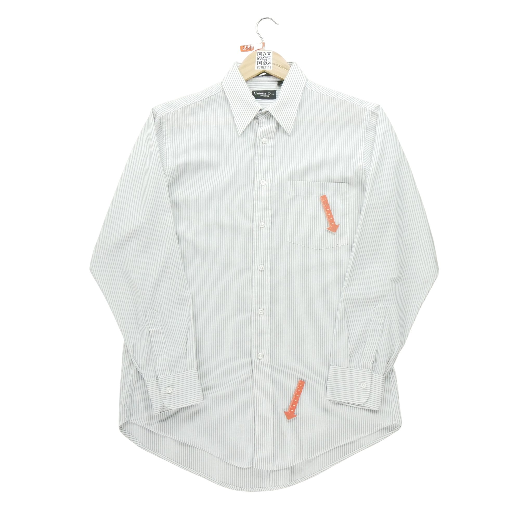 Chemise classique Homme à rayures 4