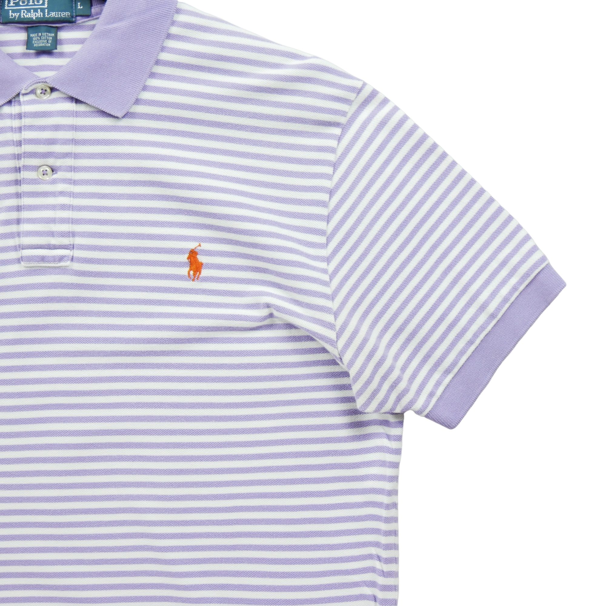 Polo manches courtes Homme  Violet 4